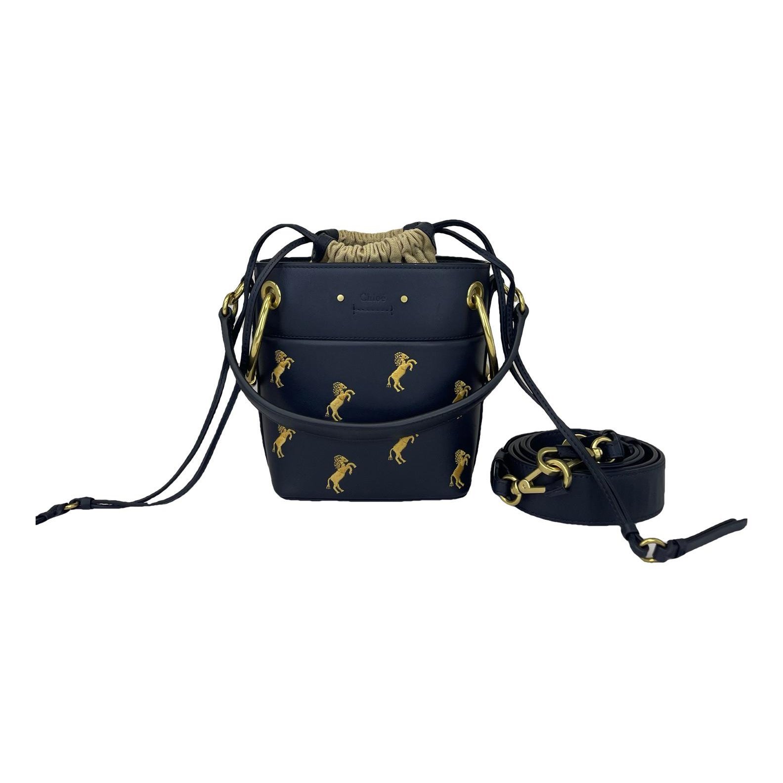 Leather crossbody bag