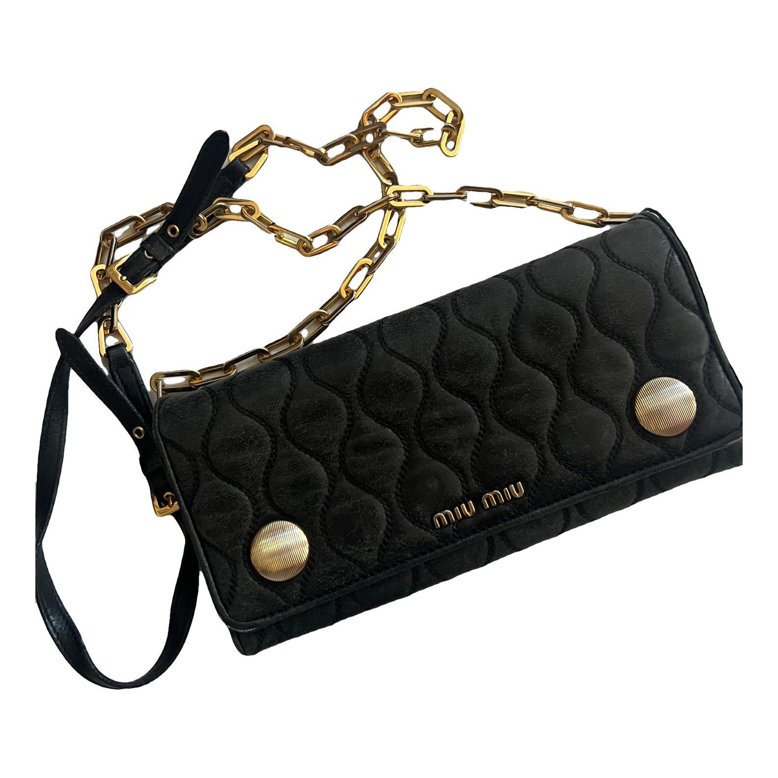 Miu Miu Leather clutch bag