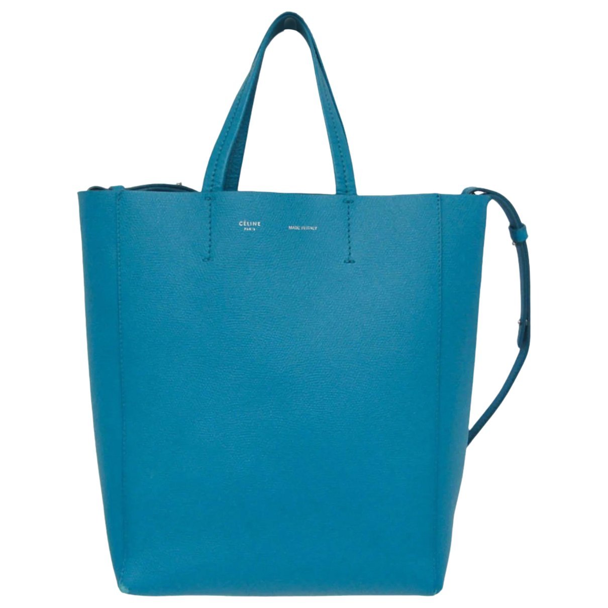 Cabas leather tote