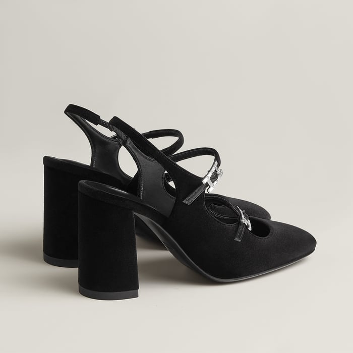 Noir Escarpins Jackie 90