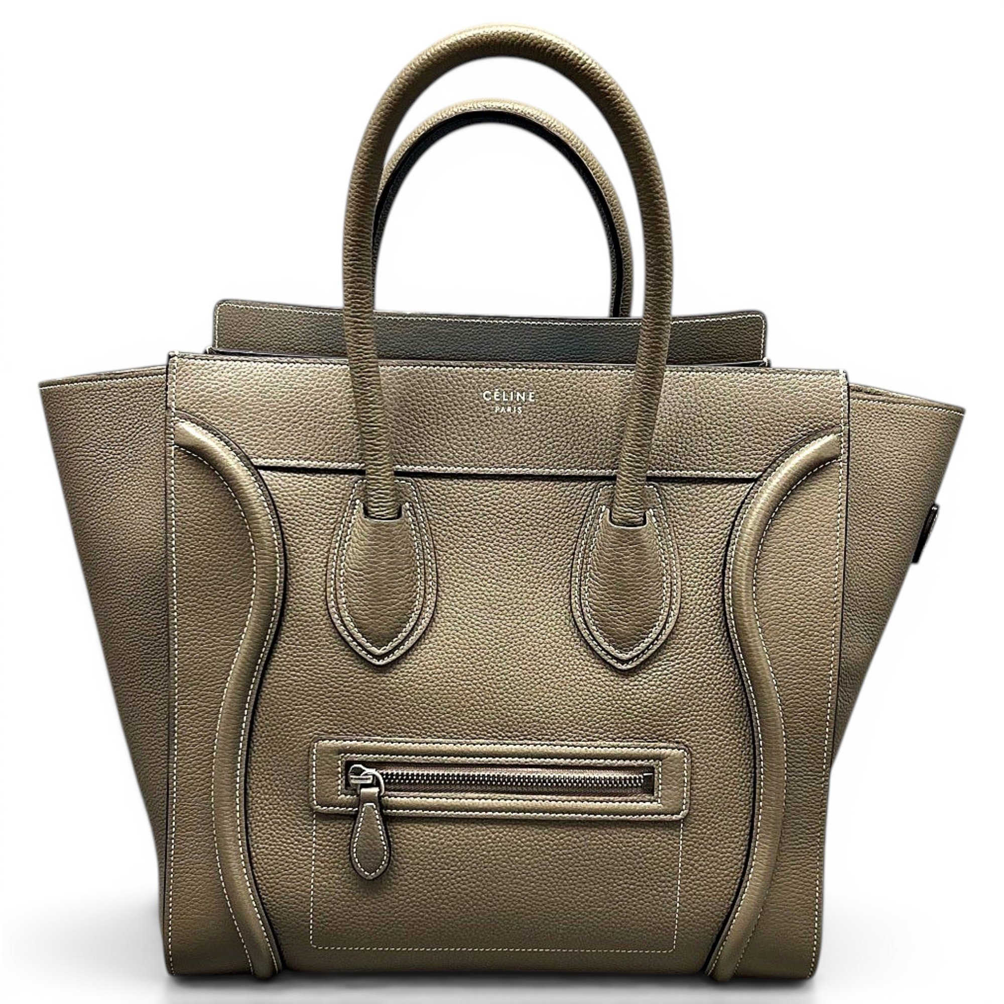 Luggage leather handbag
