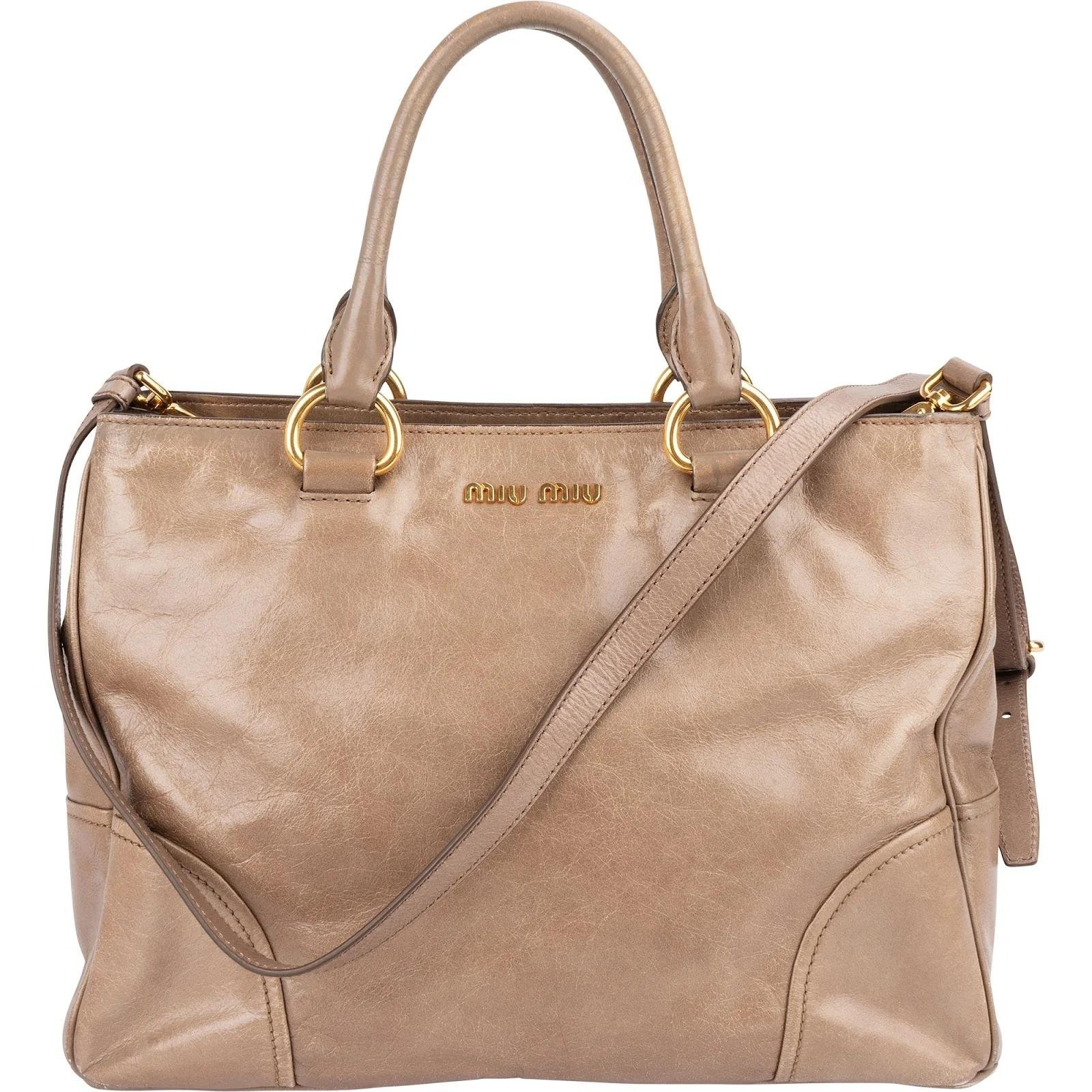 Vitello leather crossbody bag