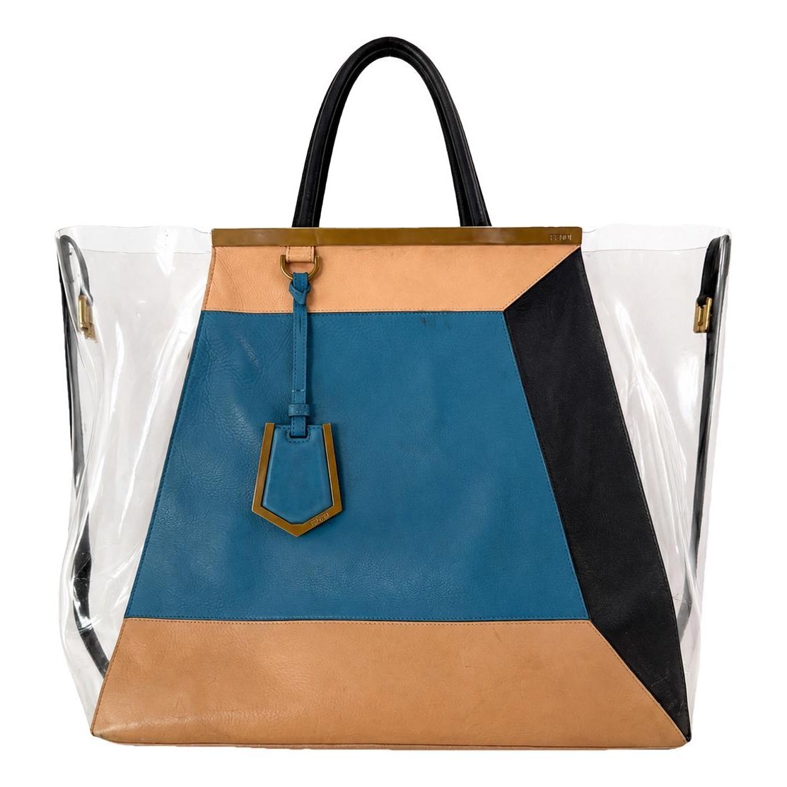 Leather tote