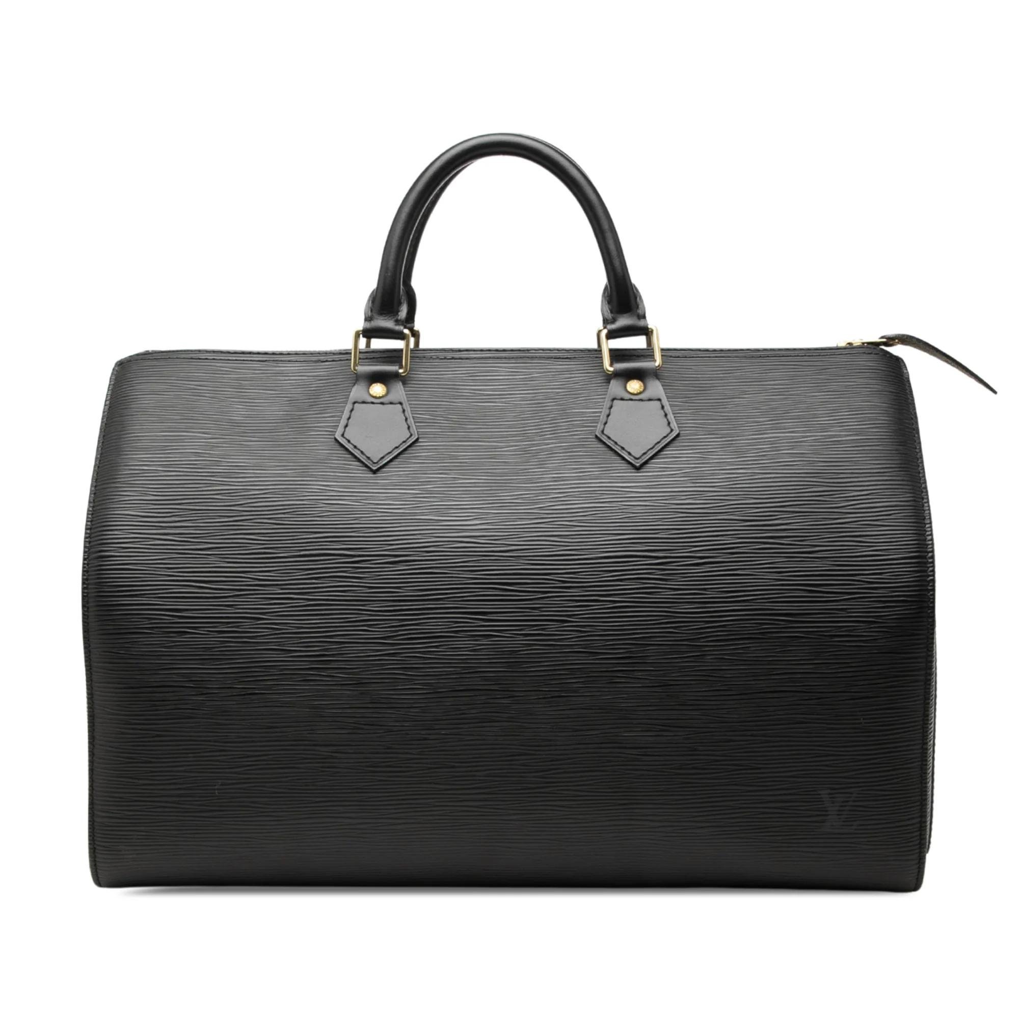 Speedy leather bag