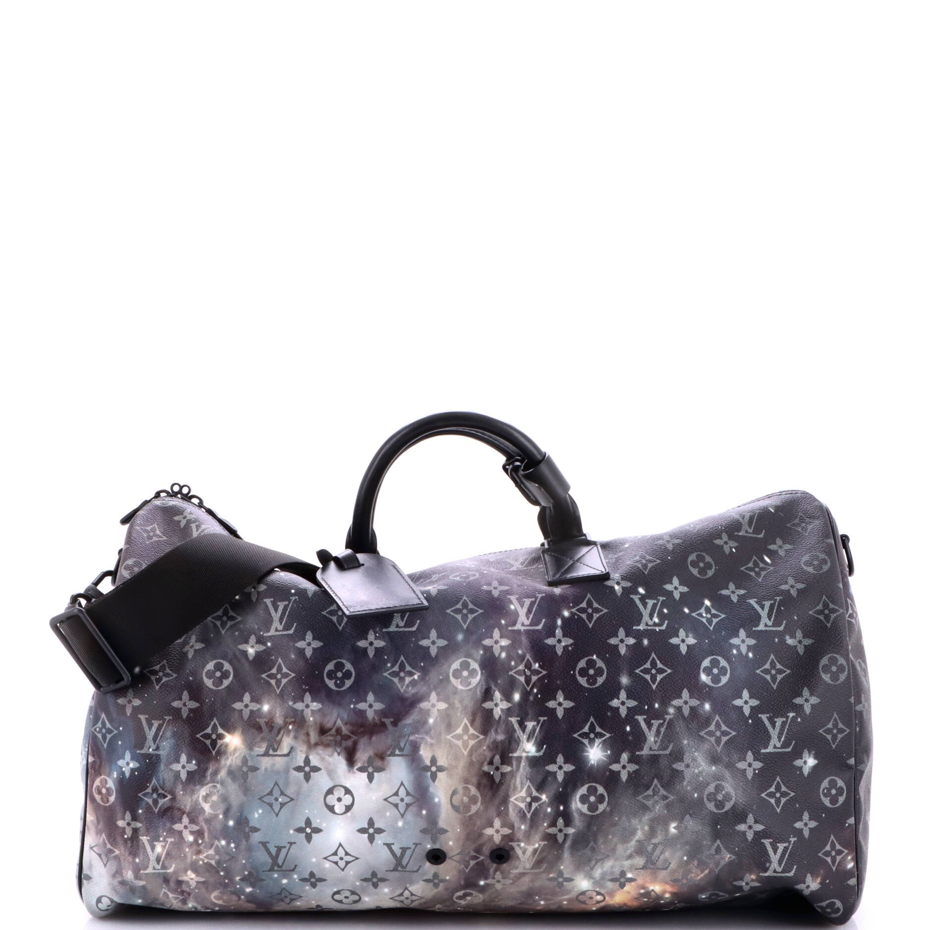 Keepall Bandouliere Bag Limited Edition Monogram Galaxy Canvas 50