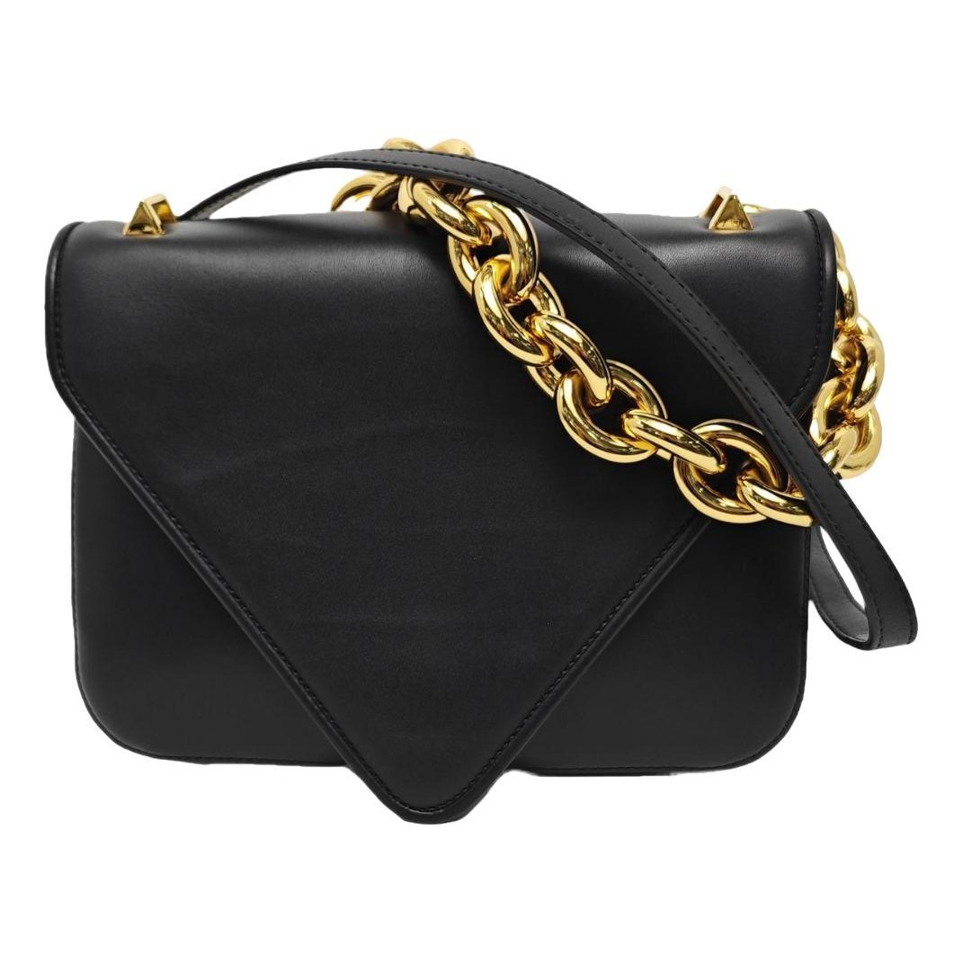 Mount leather crossbody bag