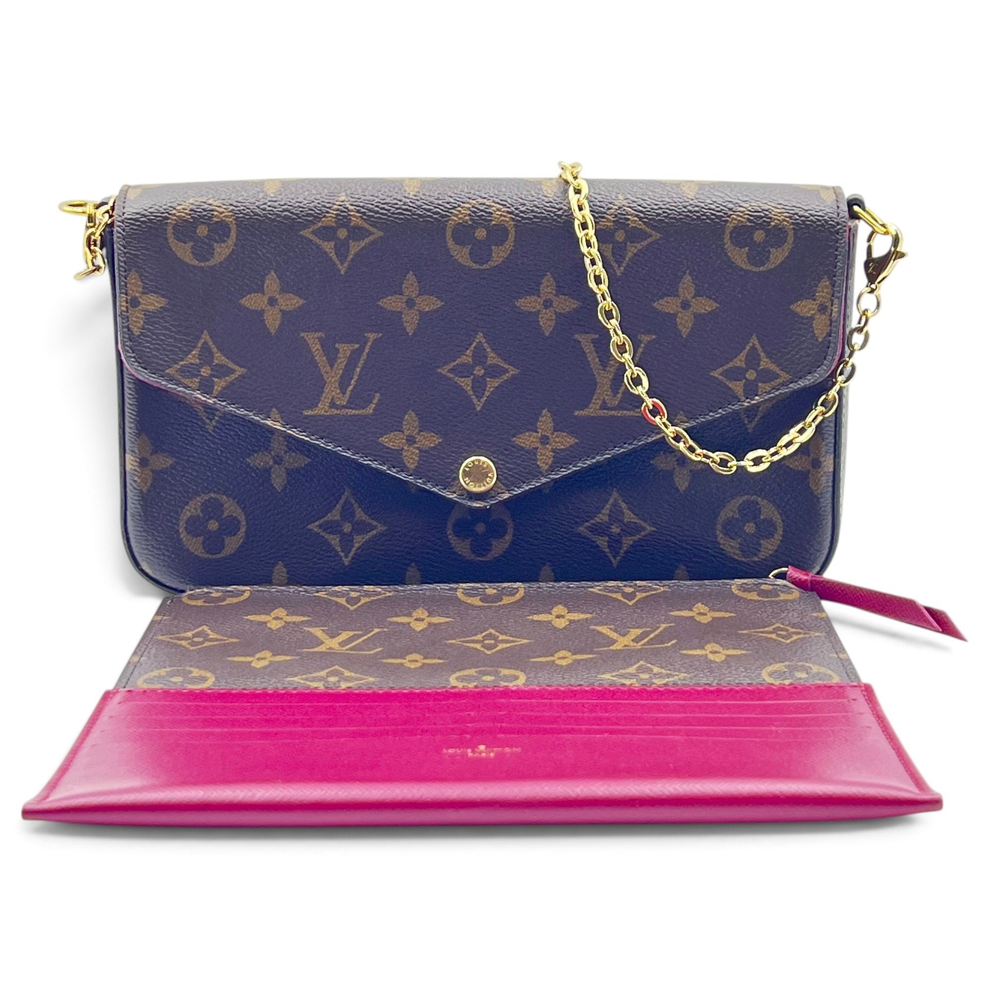Félicie leather crossbody bag