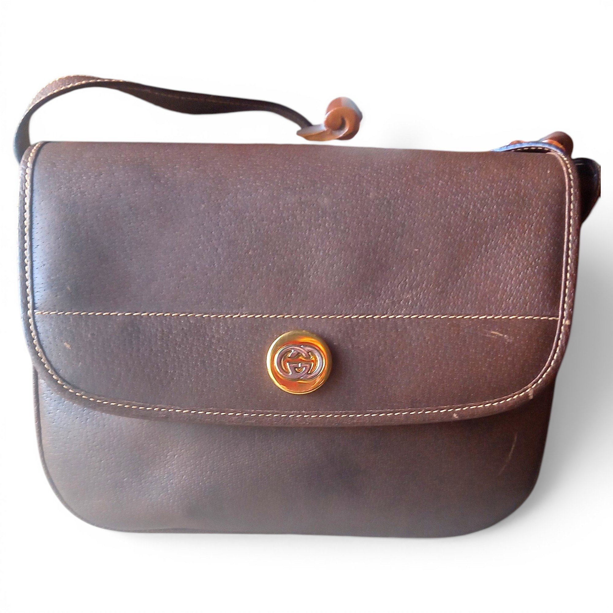 Leather crossbody bag