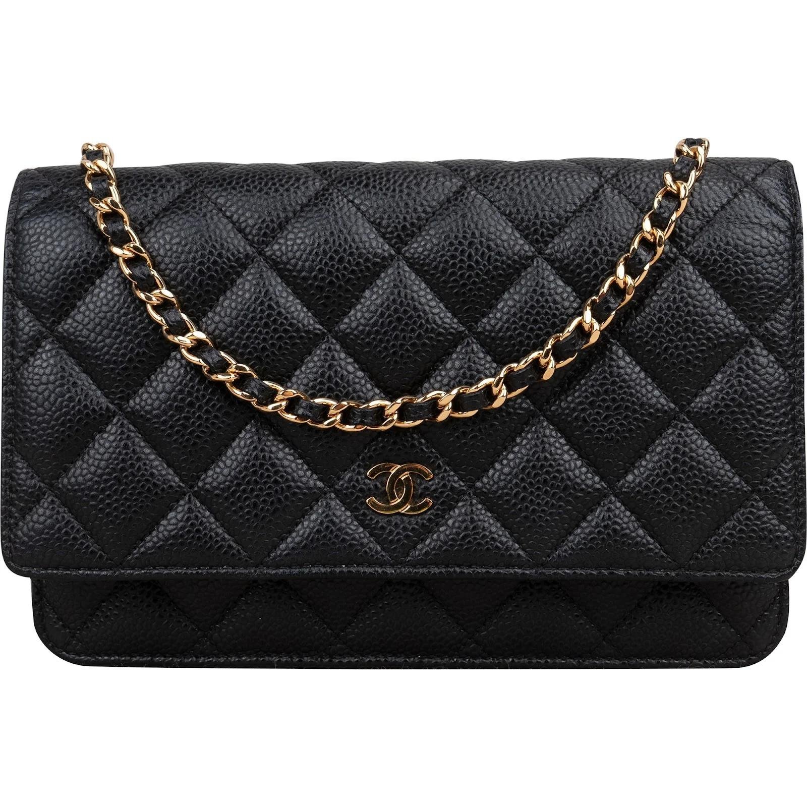 Wallet On Chain Timeless/Classique leather crossbody bag