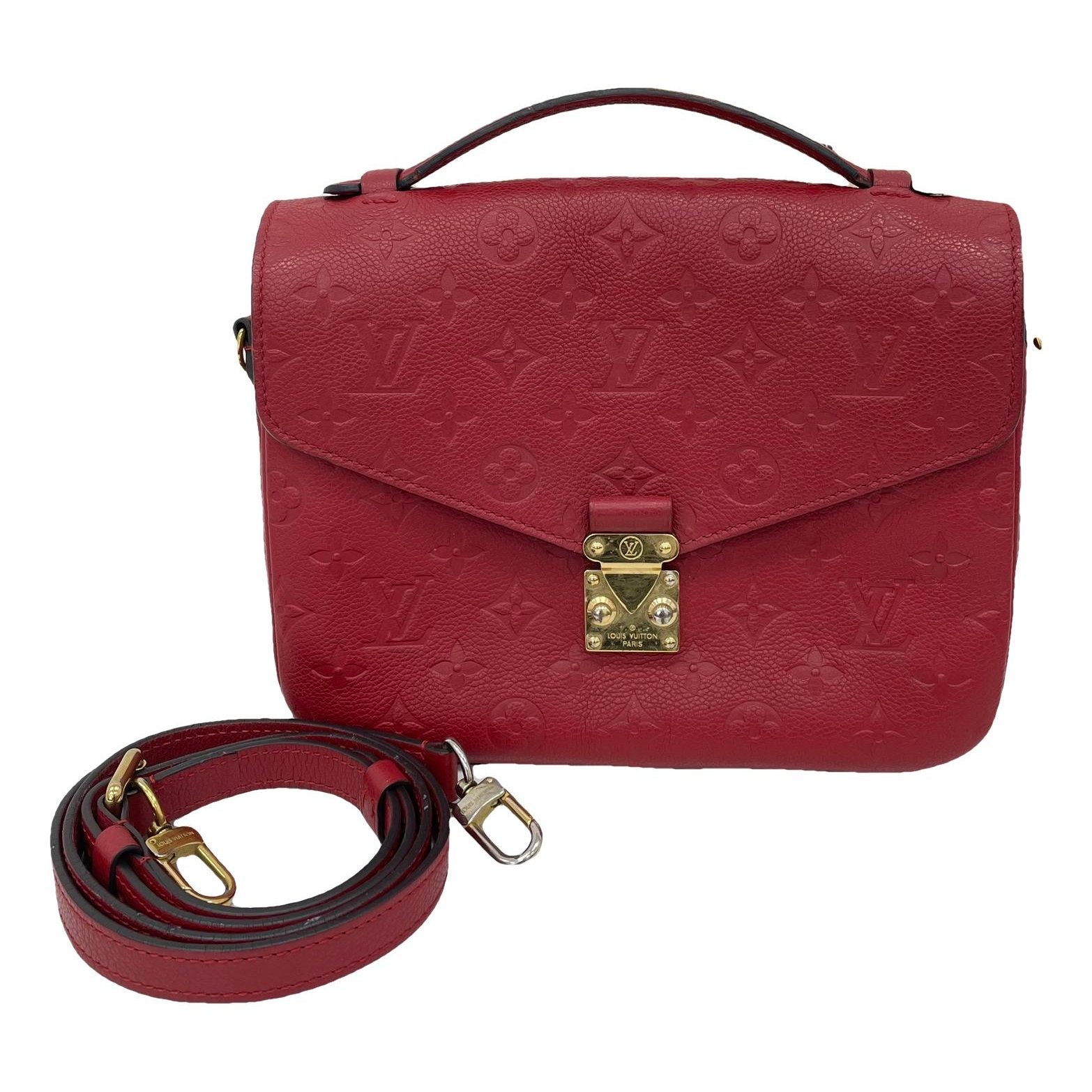 Metis leather handbag