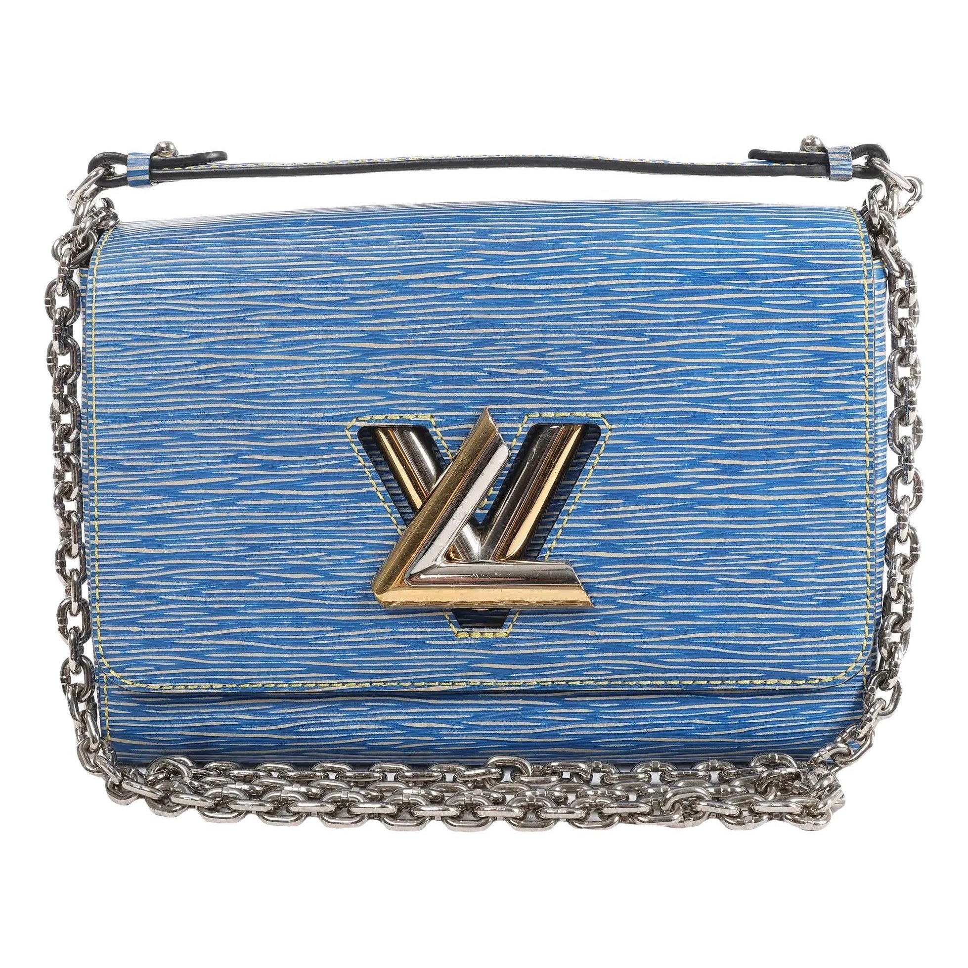 Twist leather crossbody bag