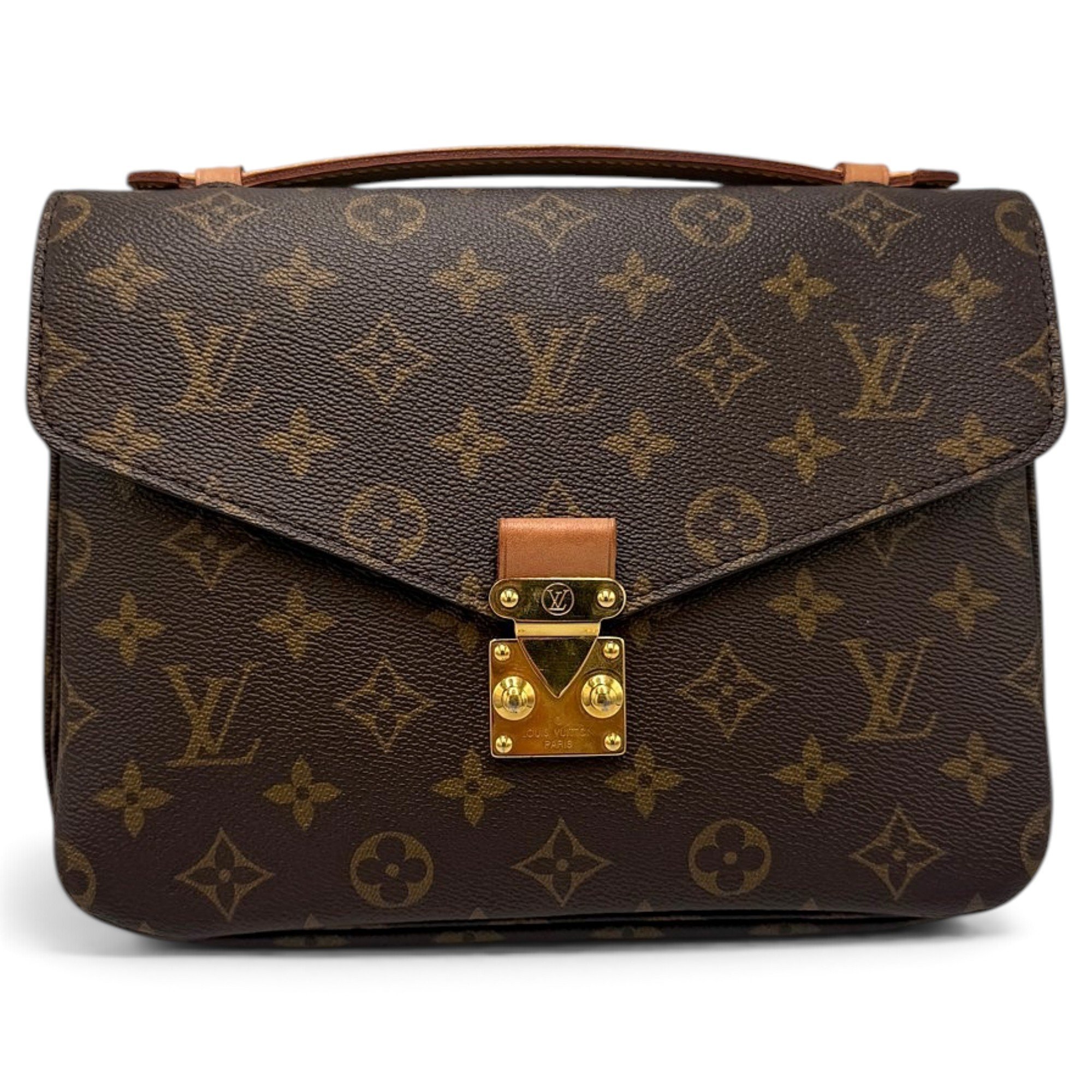 Metis leather satchel