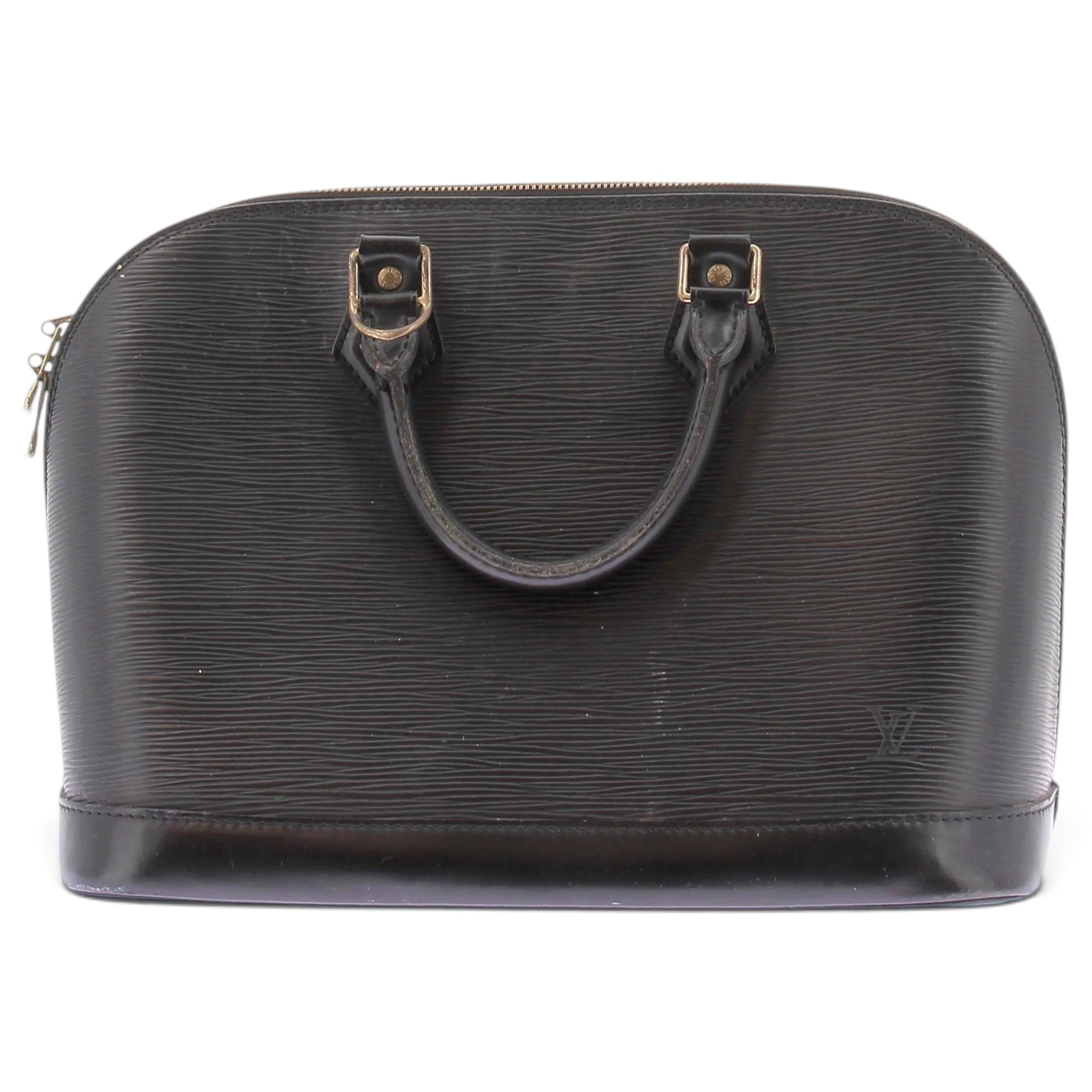 Louis Vuitton Alma leather bag