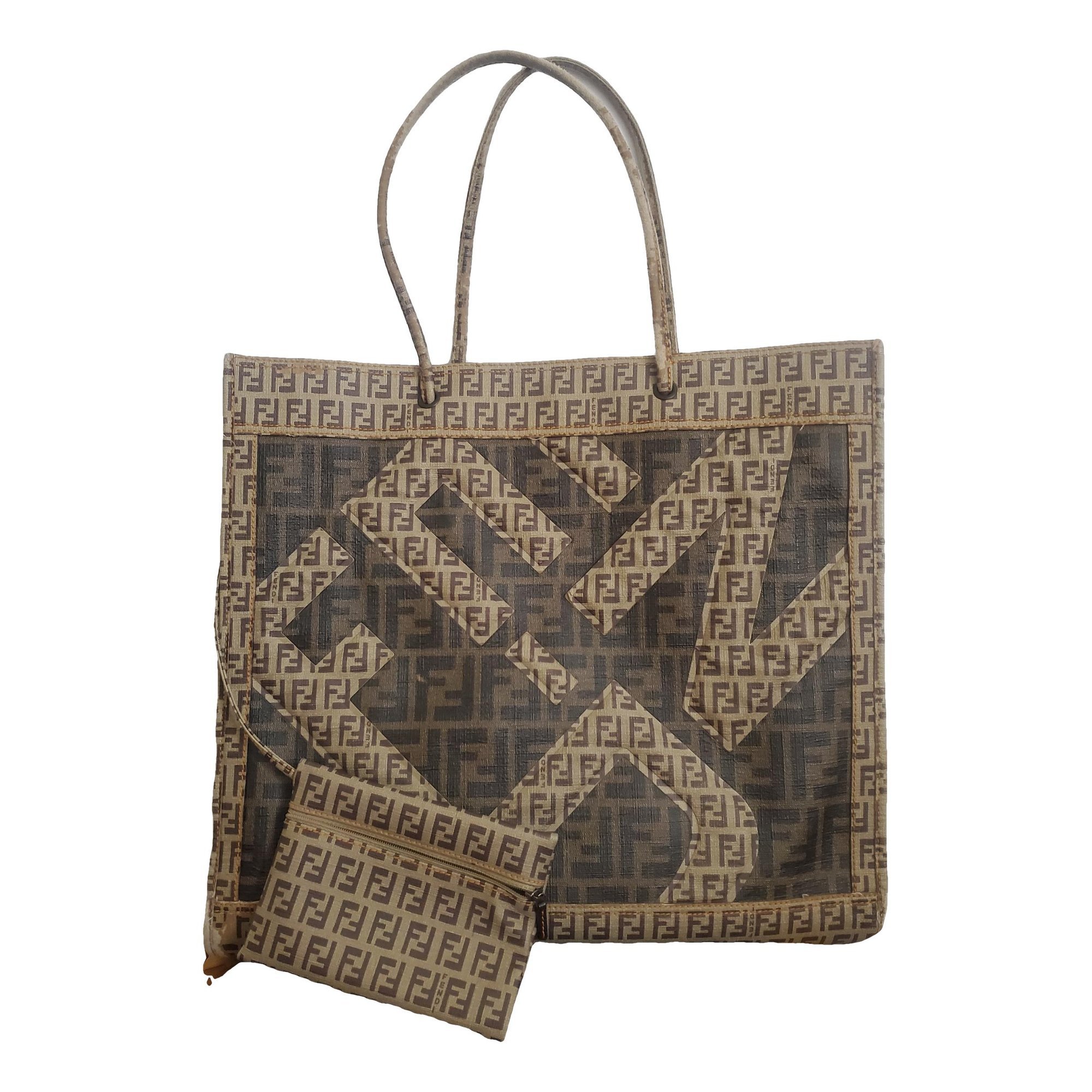 Leather tote