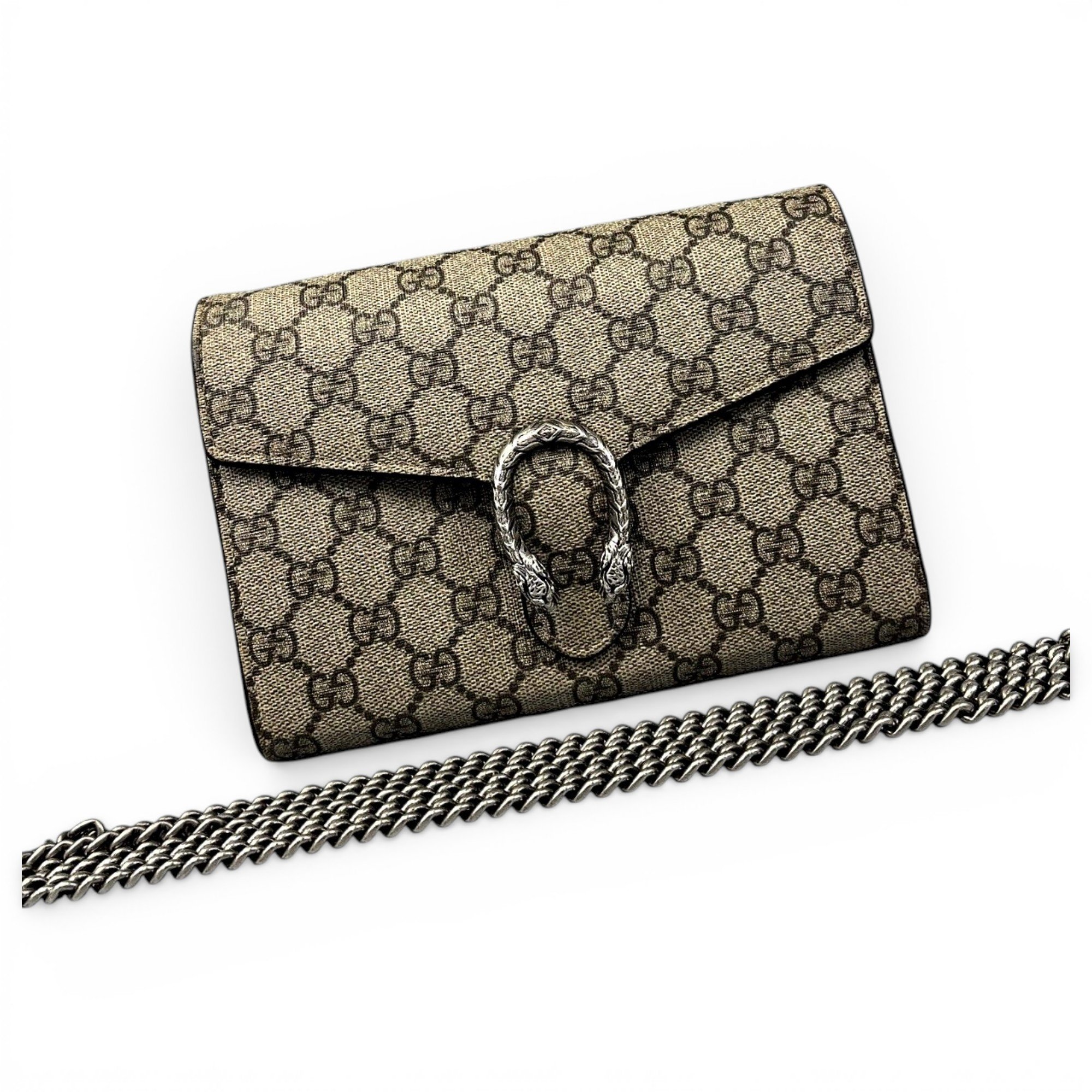 Dionysus Chain Wallet leather handbag