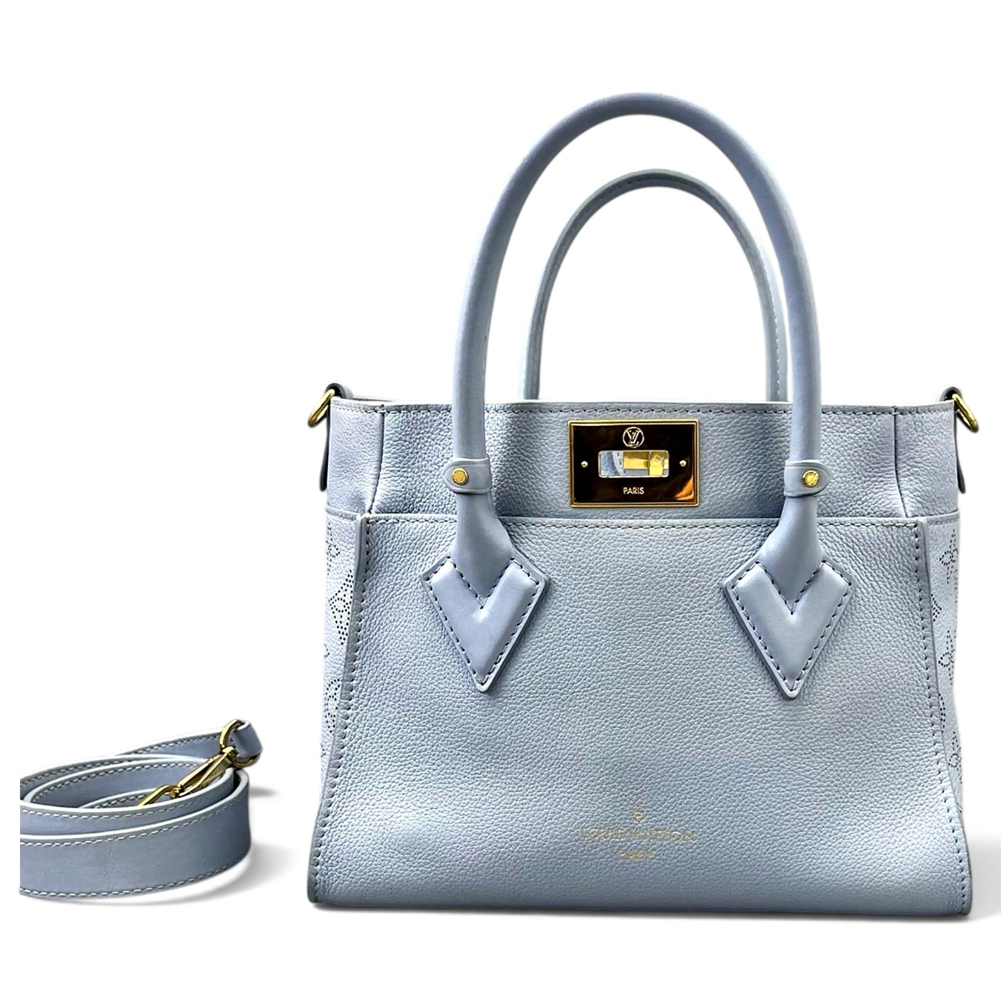 On My Side leather handbag
