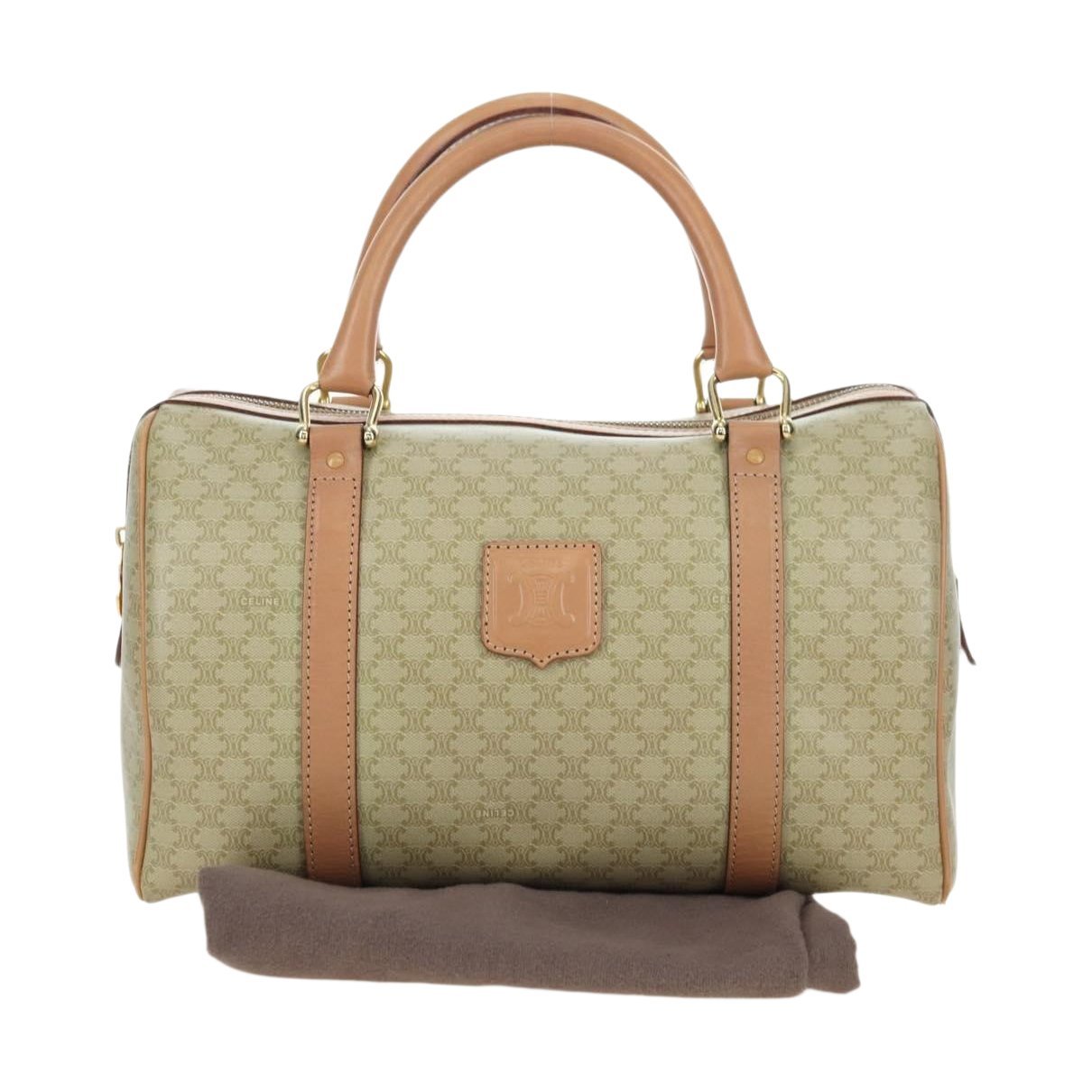 Celine Leather bowling bag