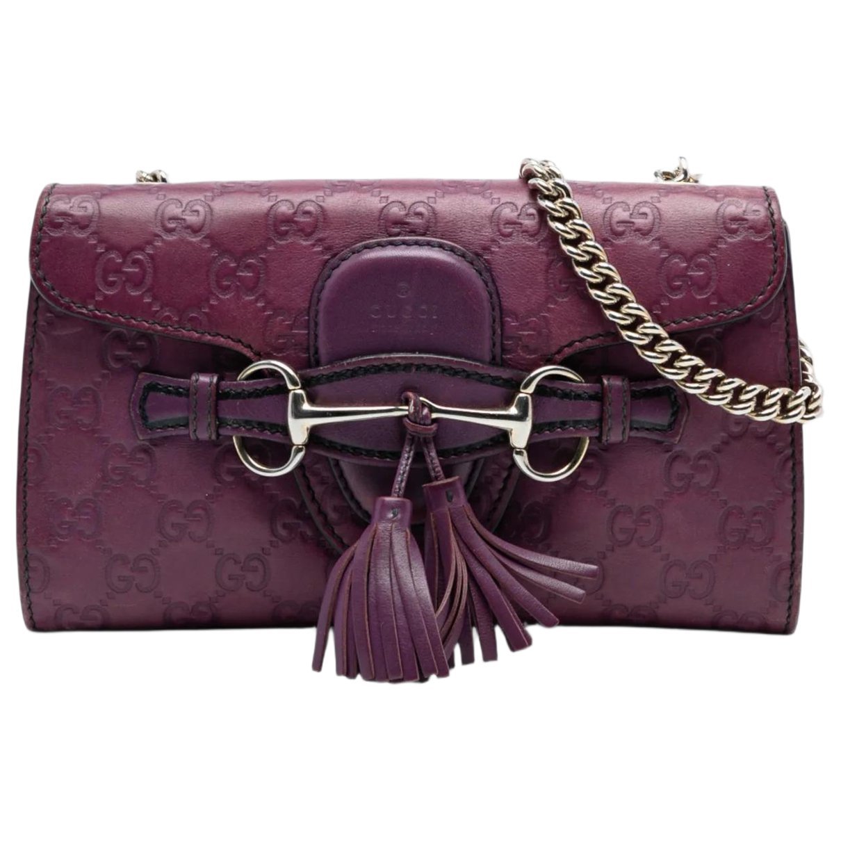 Emily leather crossbody bag