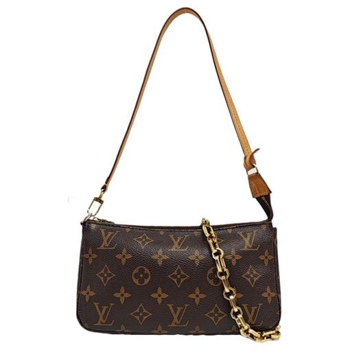 Maxi Multi Pochette Accessoires leather handbag