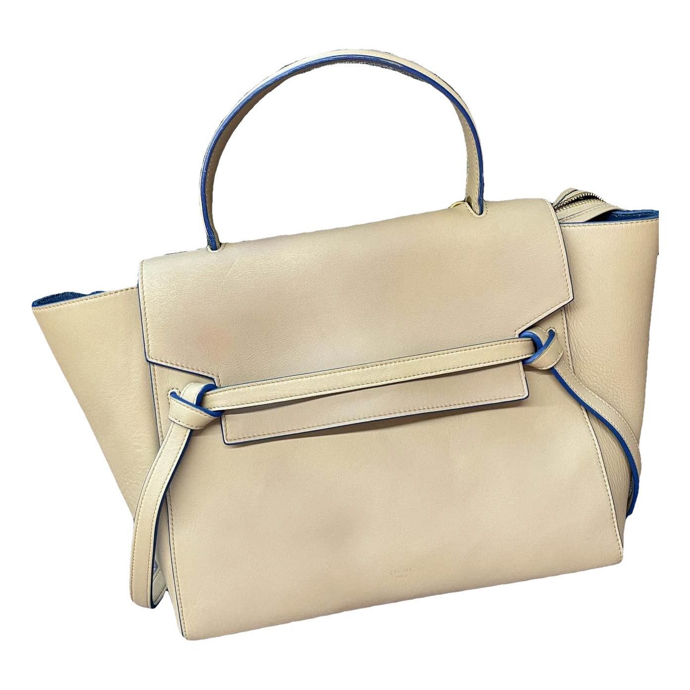 Belt leather handbag