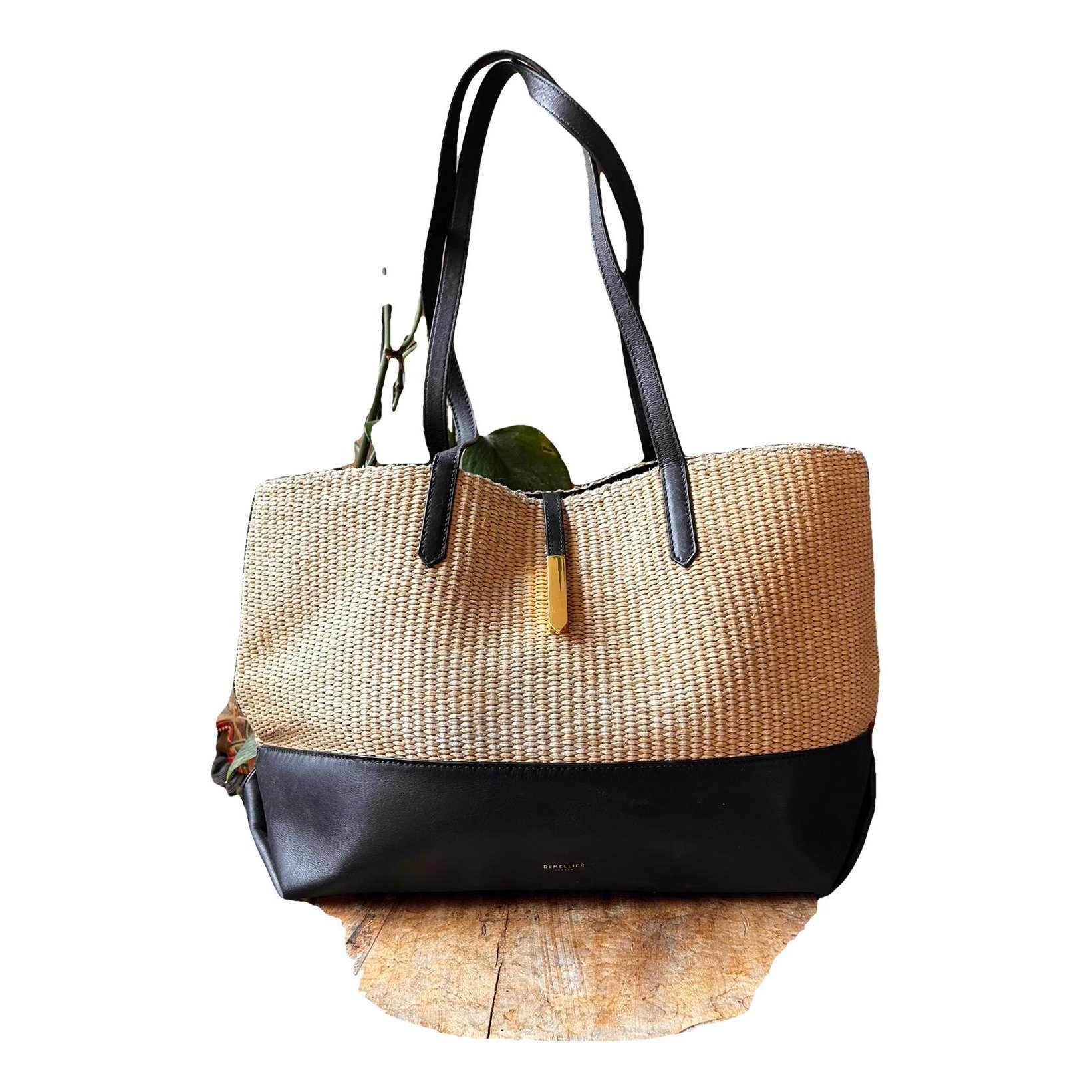 Leather handbag