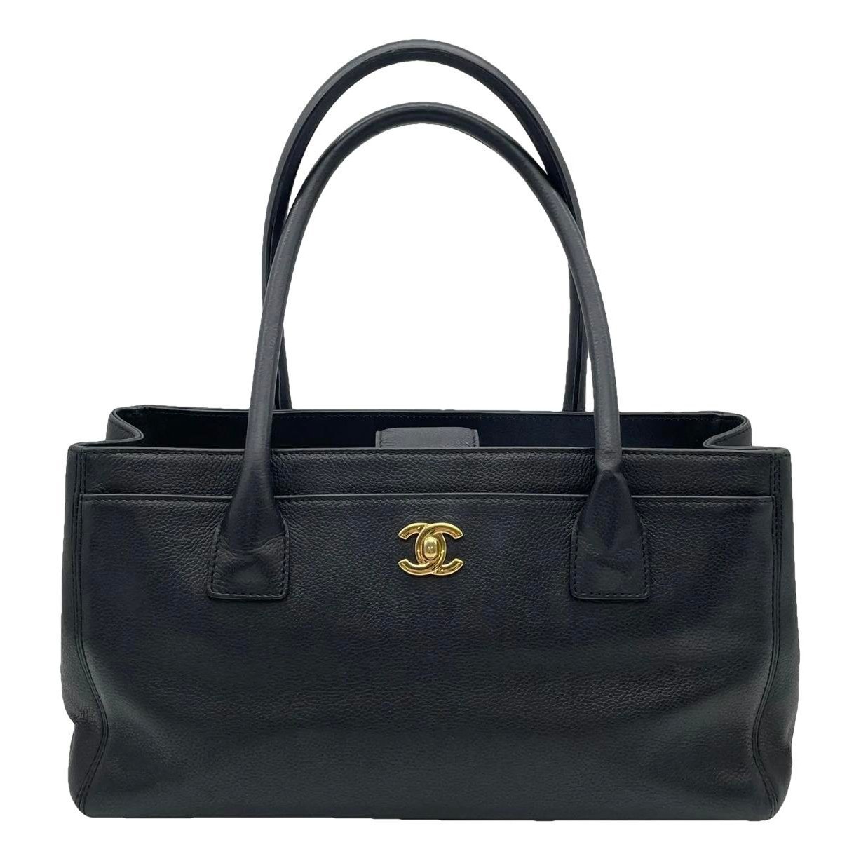 Executive leather tote
