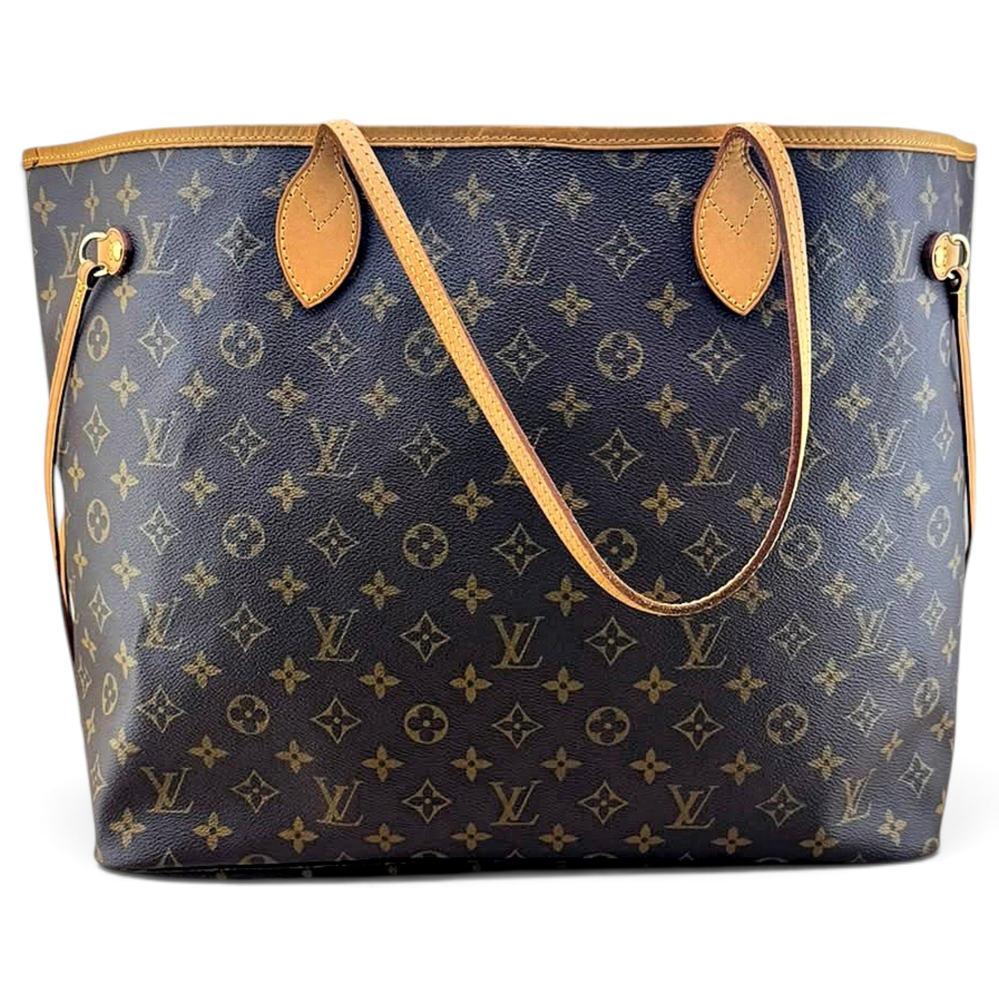 Neverfull leather tote