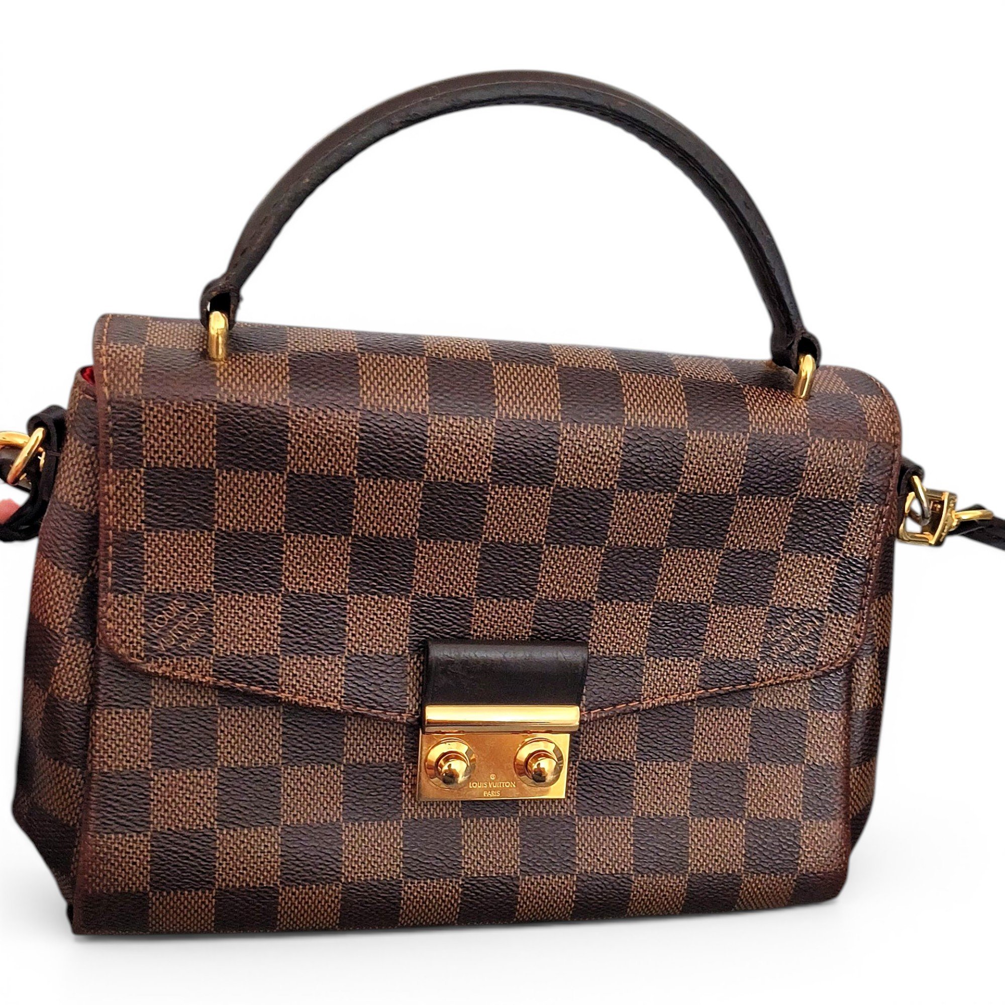 Croisette leather crossbody bag