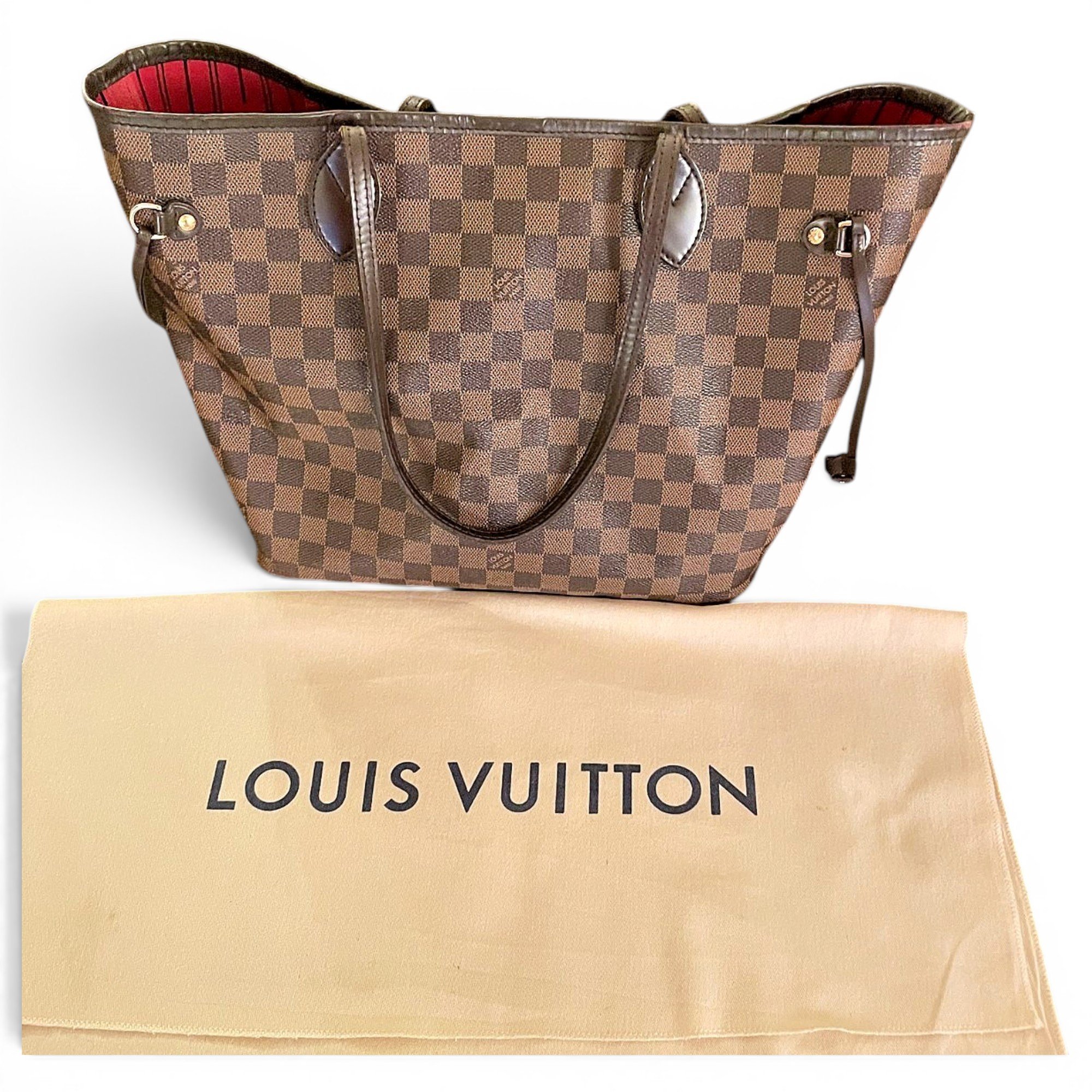 Louis Vuitton Neverfull cloth tote