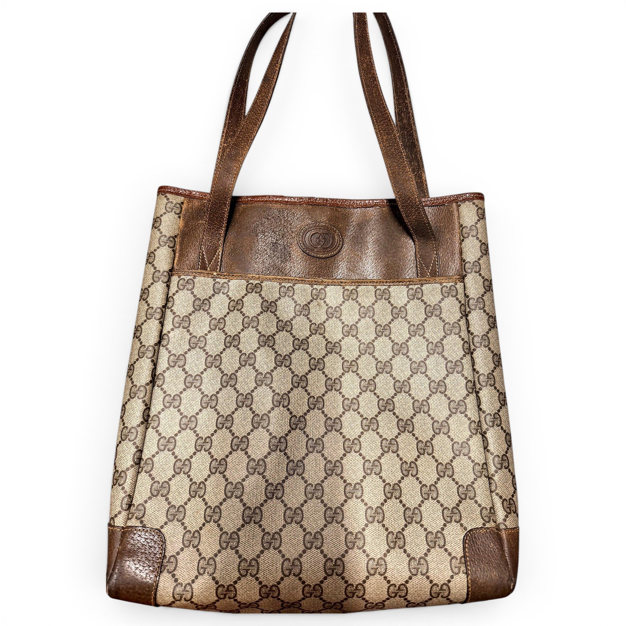 Leather handbag