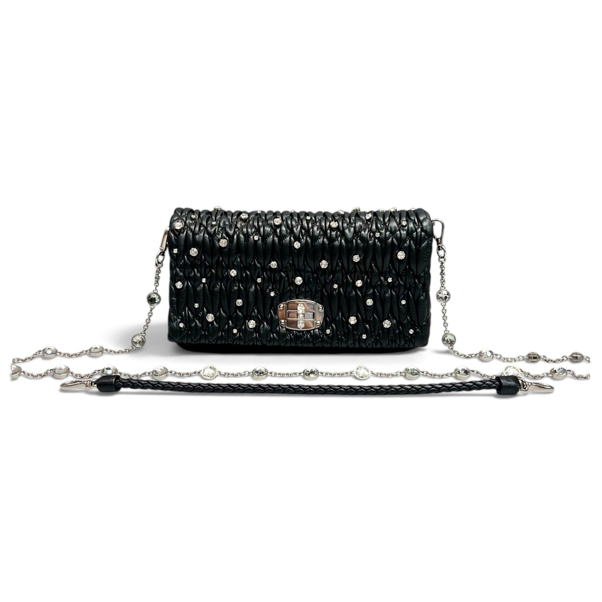 Leather crossbody bag