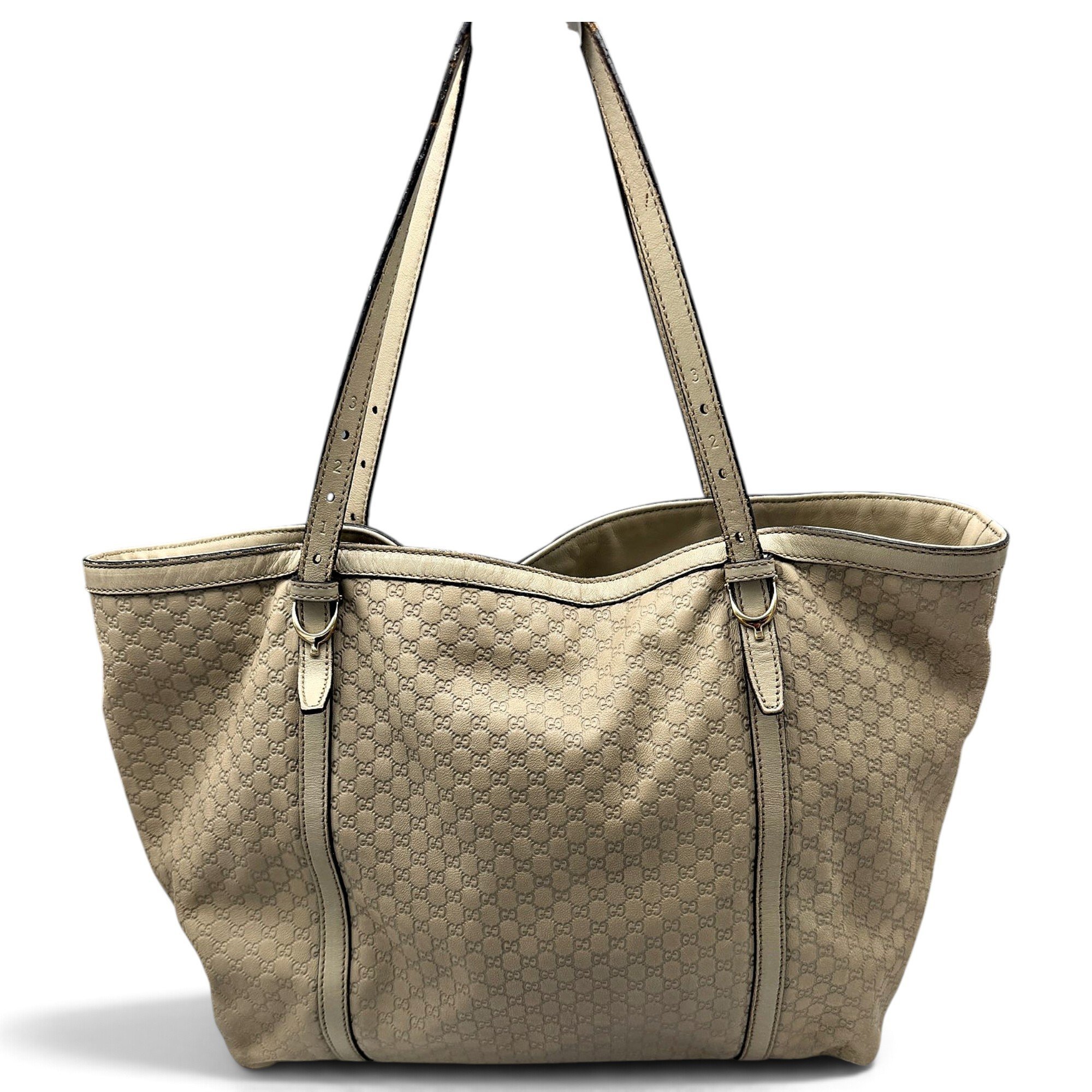 Leather tote