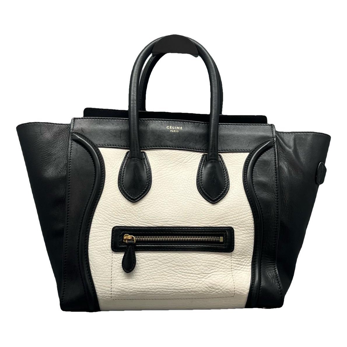 Luggage leather handbag