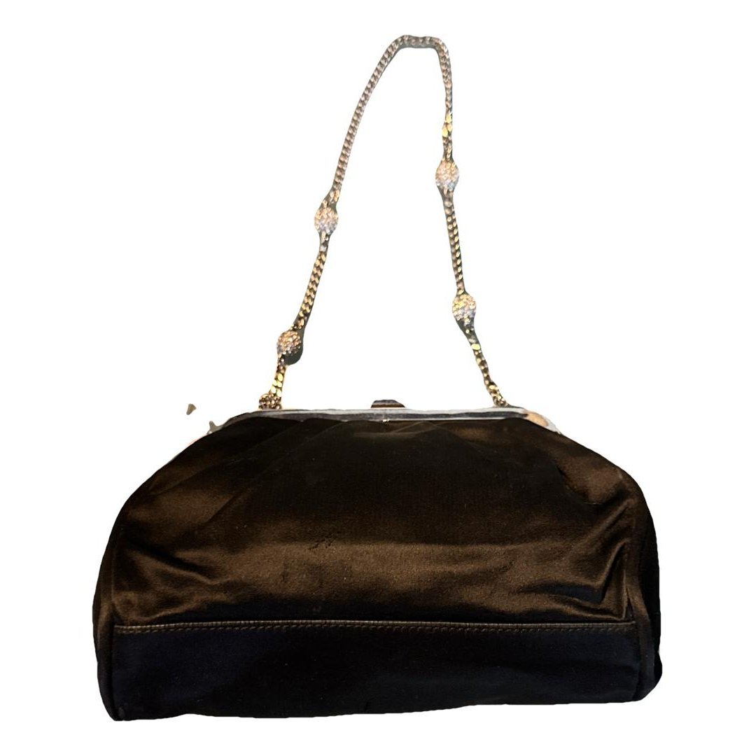 Silk clutch bag