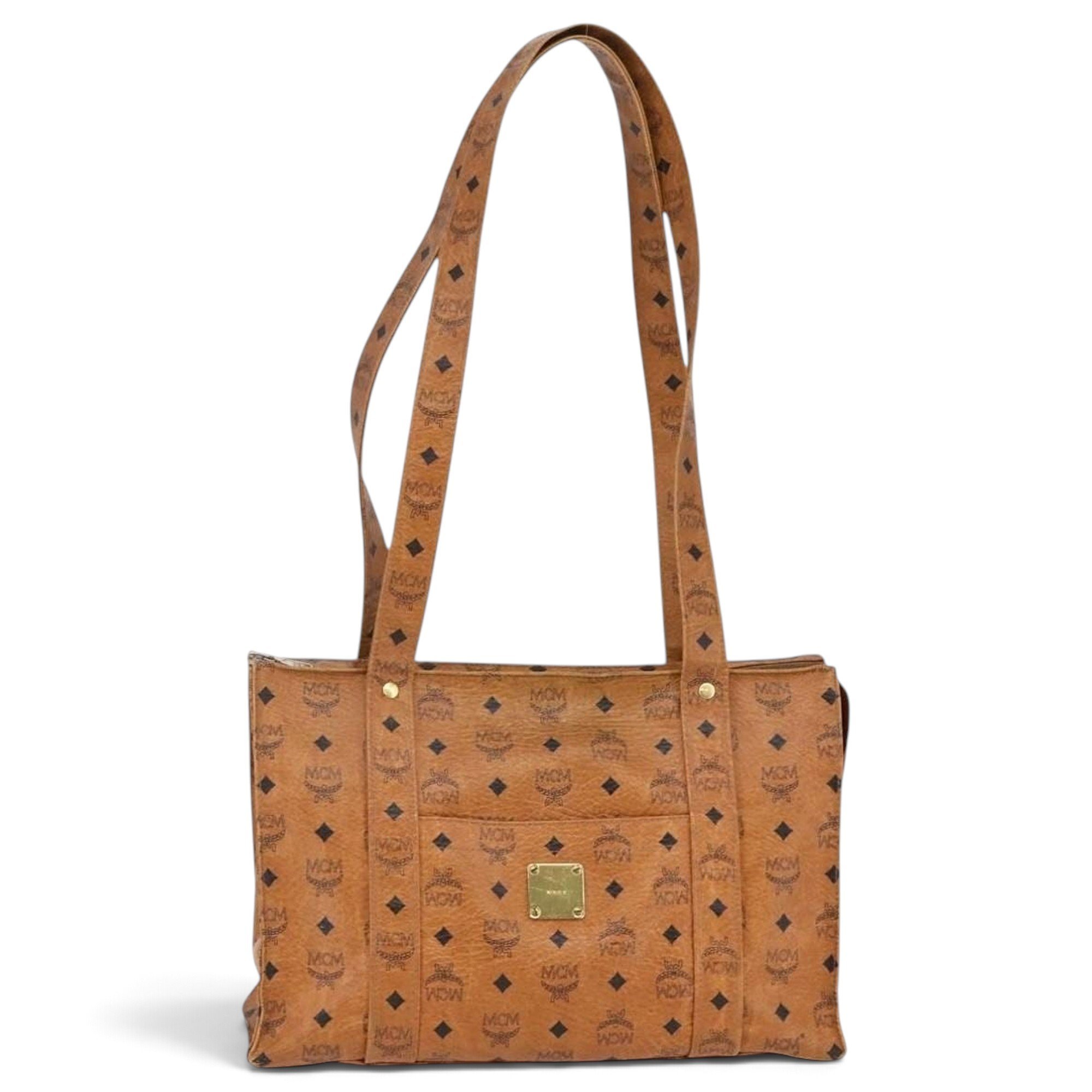Leather tote