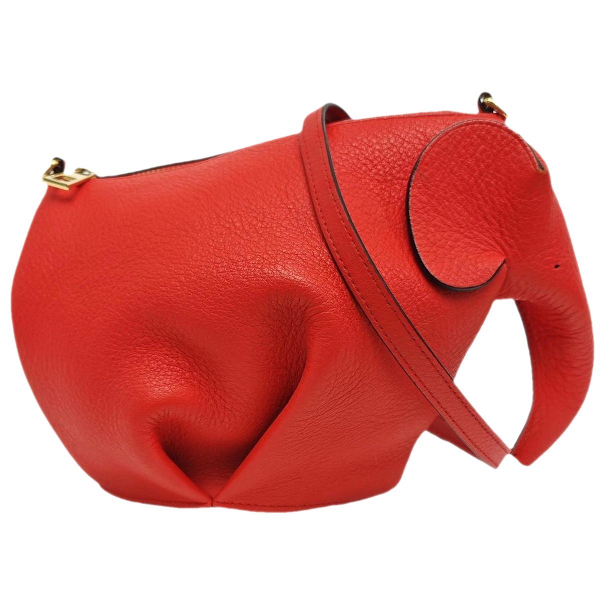 Animals leather handbag