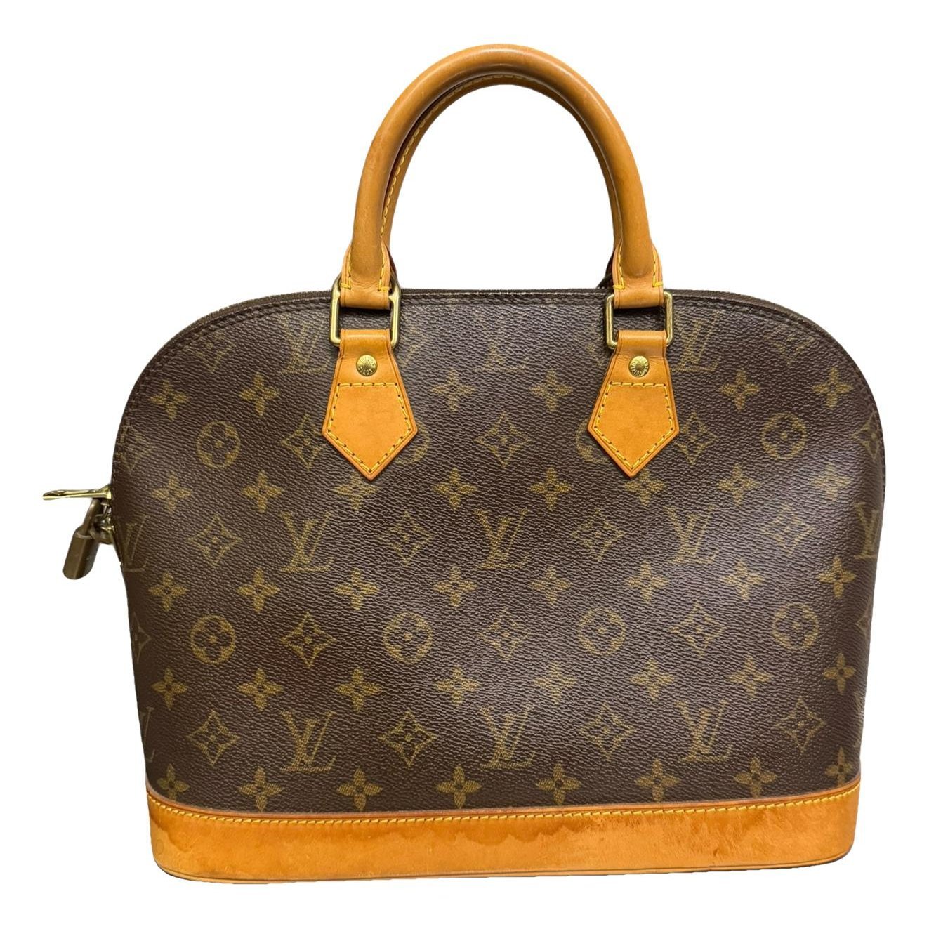 Alma leather handbag