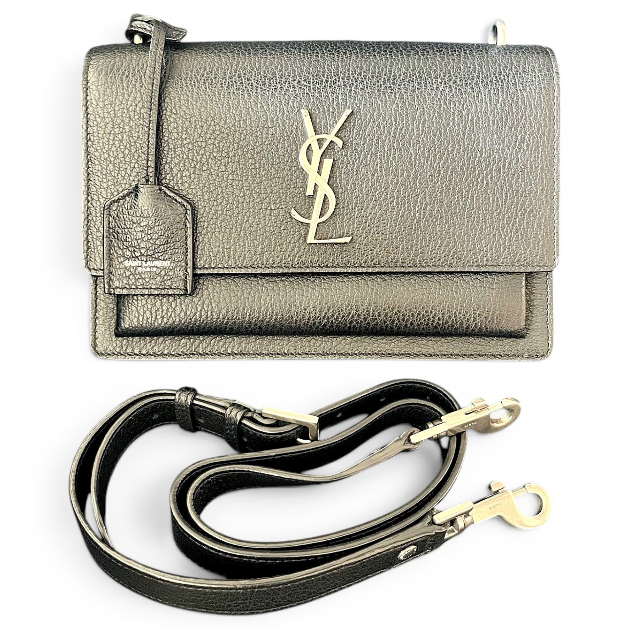Sunset leather handbag
