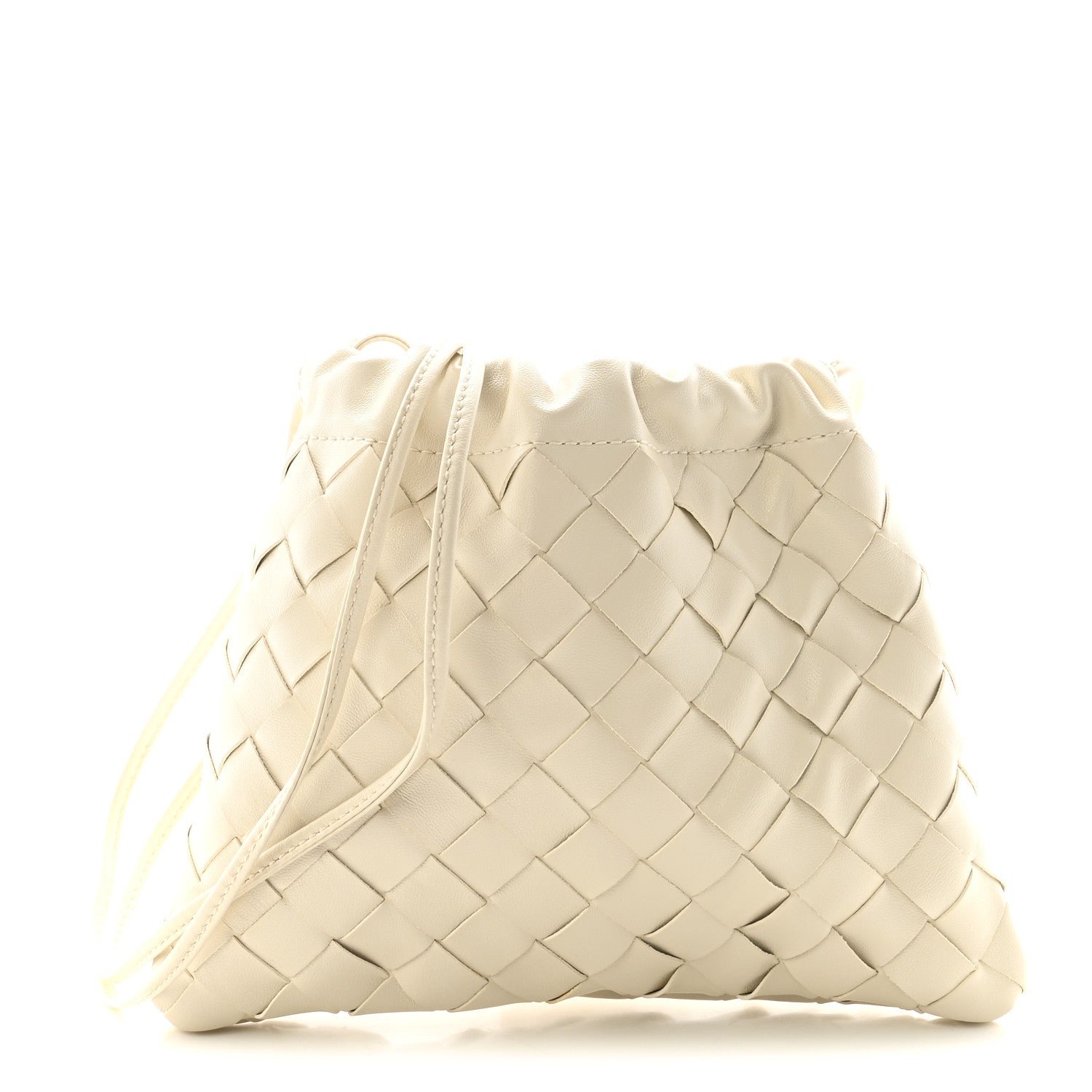 Bottega Veneta Nappa Intrecciato Small Dustbag Sea Salt