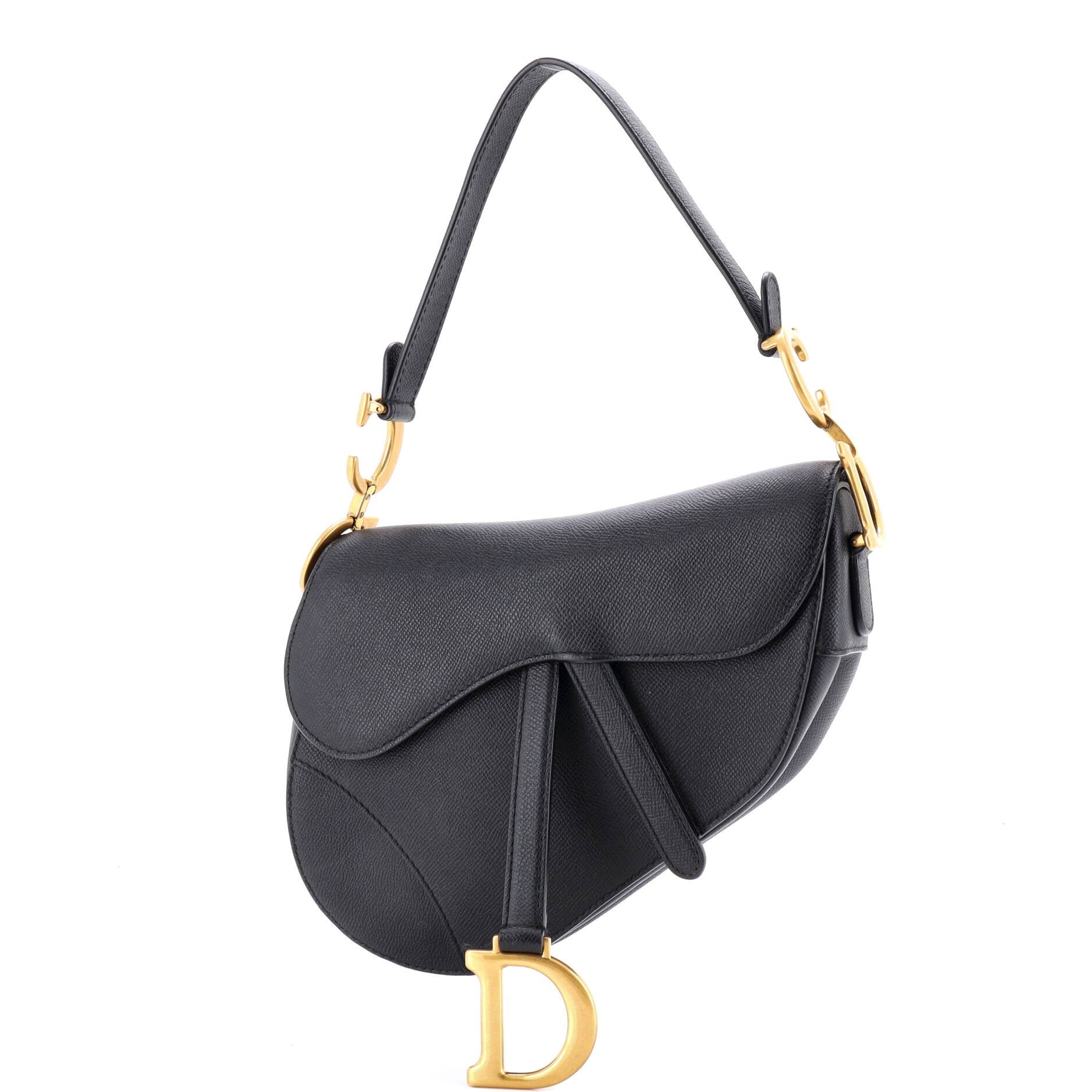 Dior Saddle Handbag Leather Medium