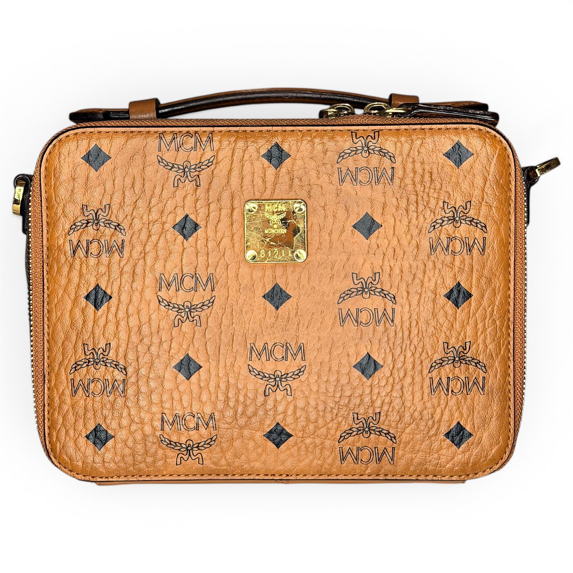 MCM Leather crossbody bag