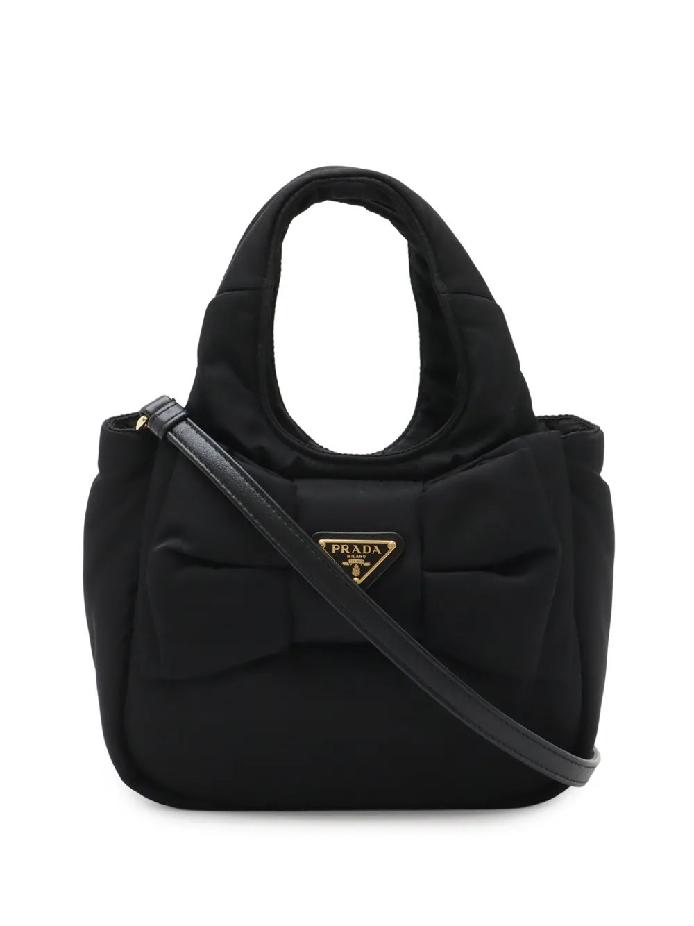 2019-2026 Mini Padded Re Nylon Bow satchel