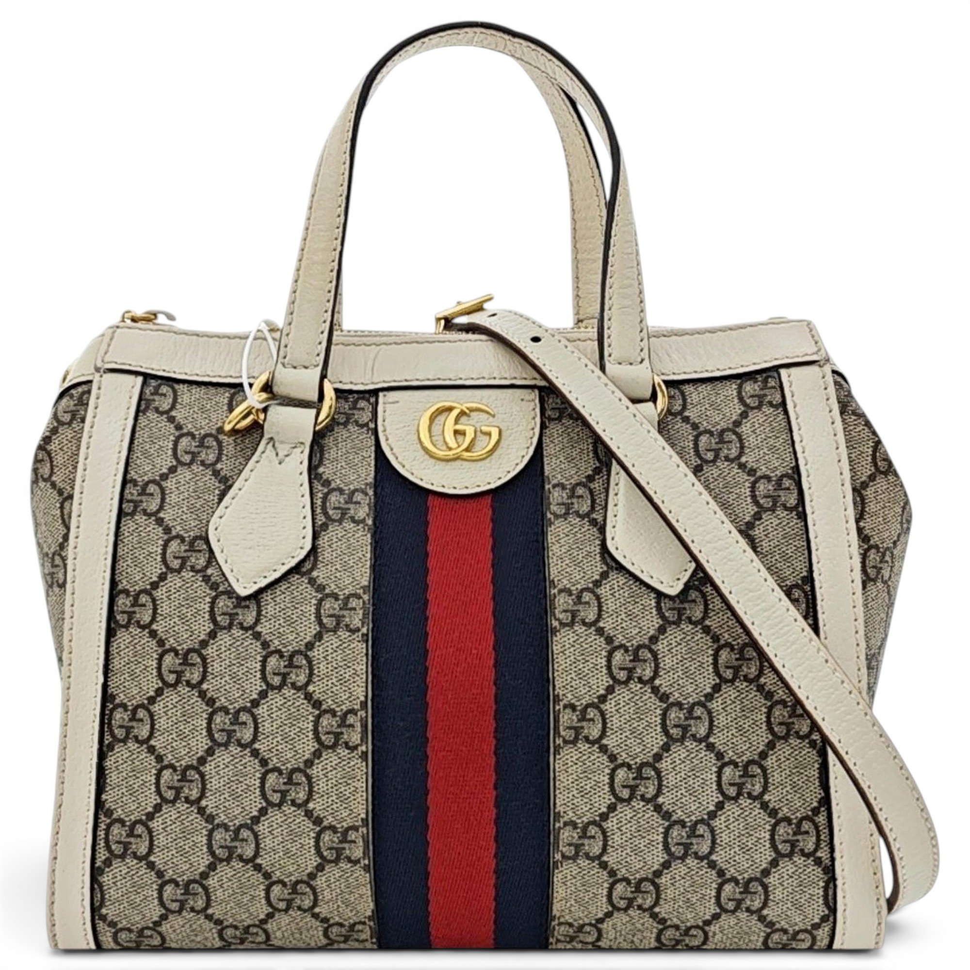 Ophidia leather handbag