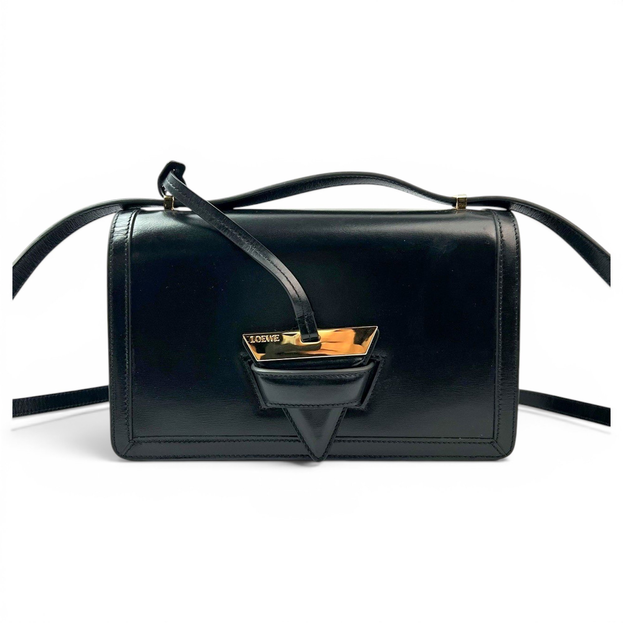 Barcelona leather handbag