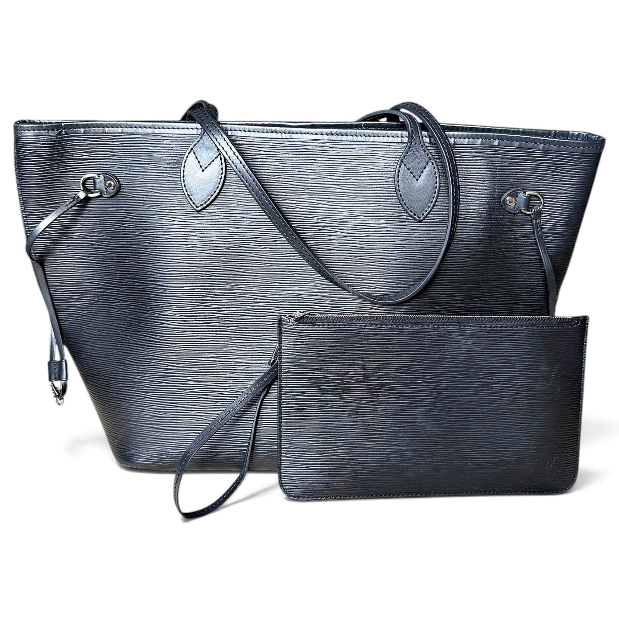 Neverfull leather tote