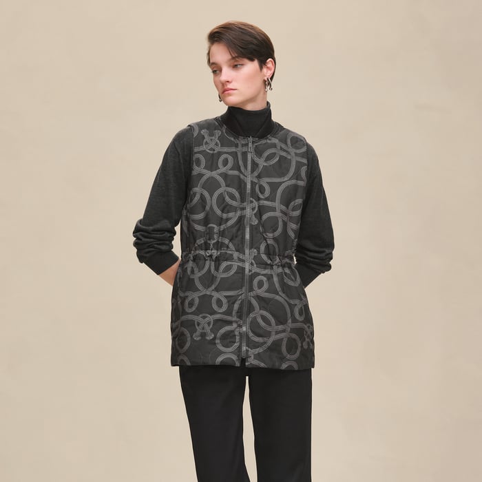 Gris Charbon "Palefroi Remix" Reversible Long Vest