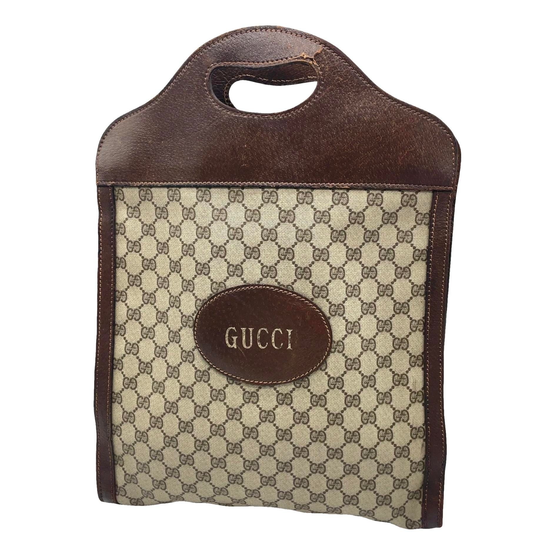 Leather tote