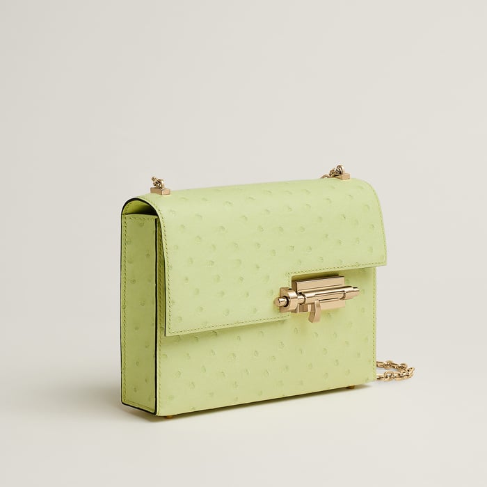 Jaune Bourgeon Verrou Chaine Mini Bag
