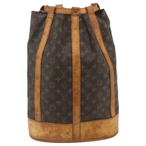 Randonnée leather handbag