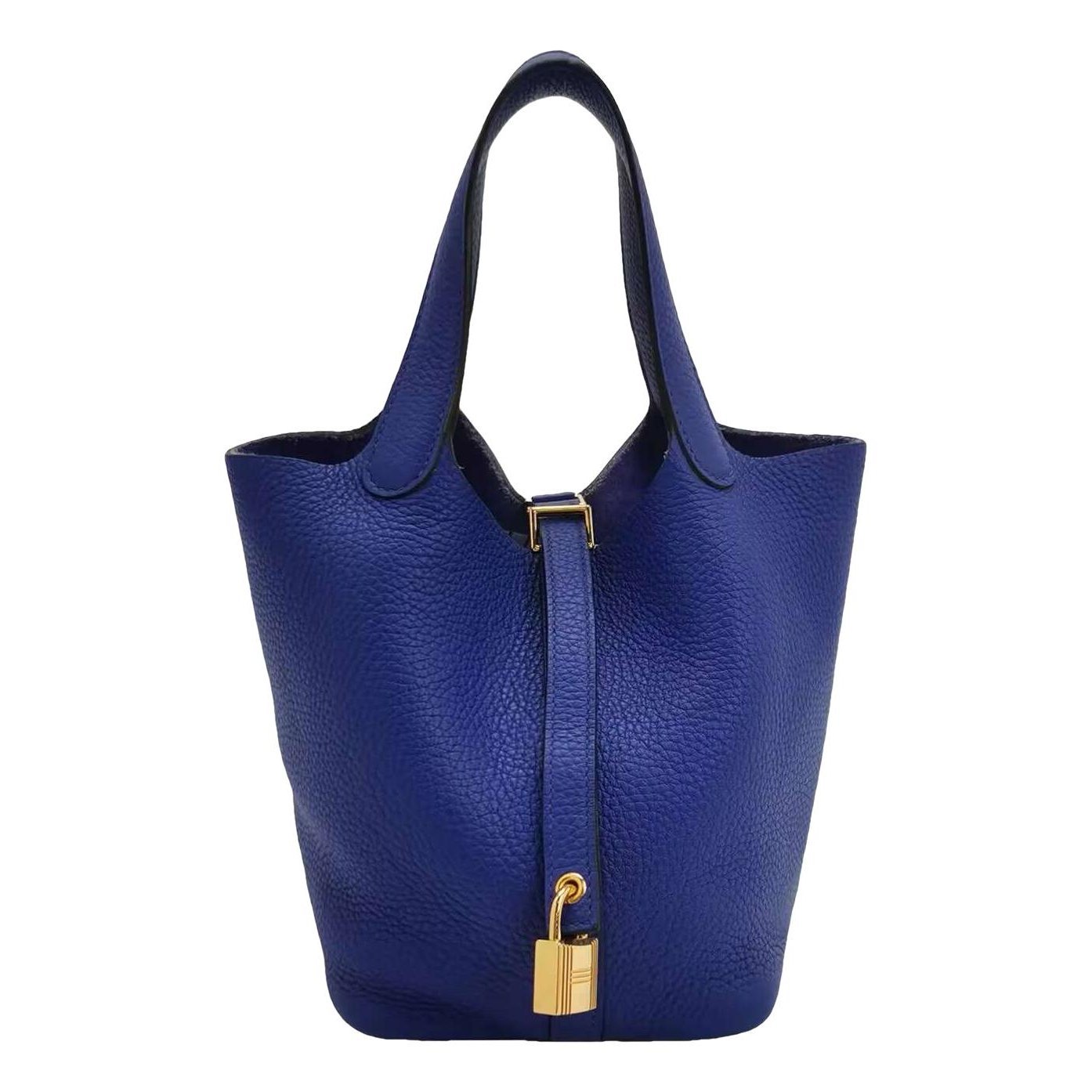 Picotin leather handbag
